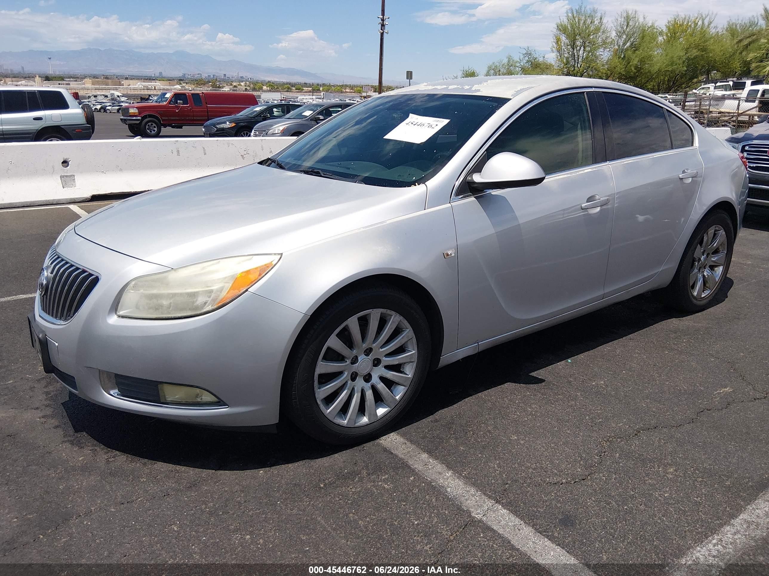 2011 Buick Regal Cxl Russelsheim Серебряный vin: W04GR5EC4B1000594