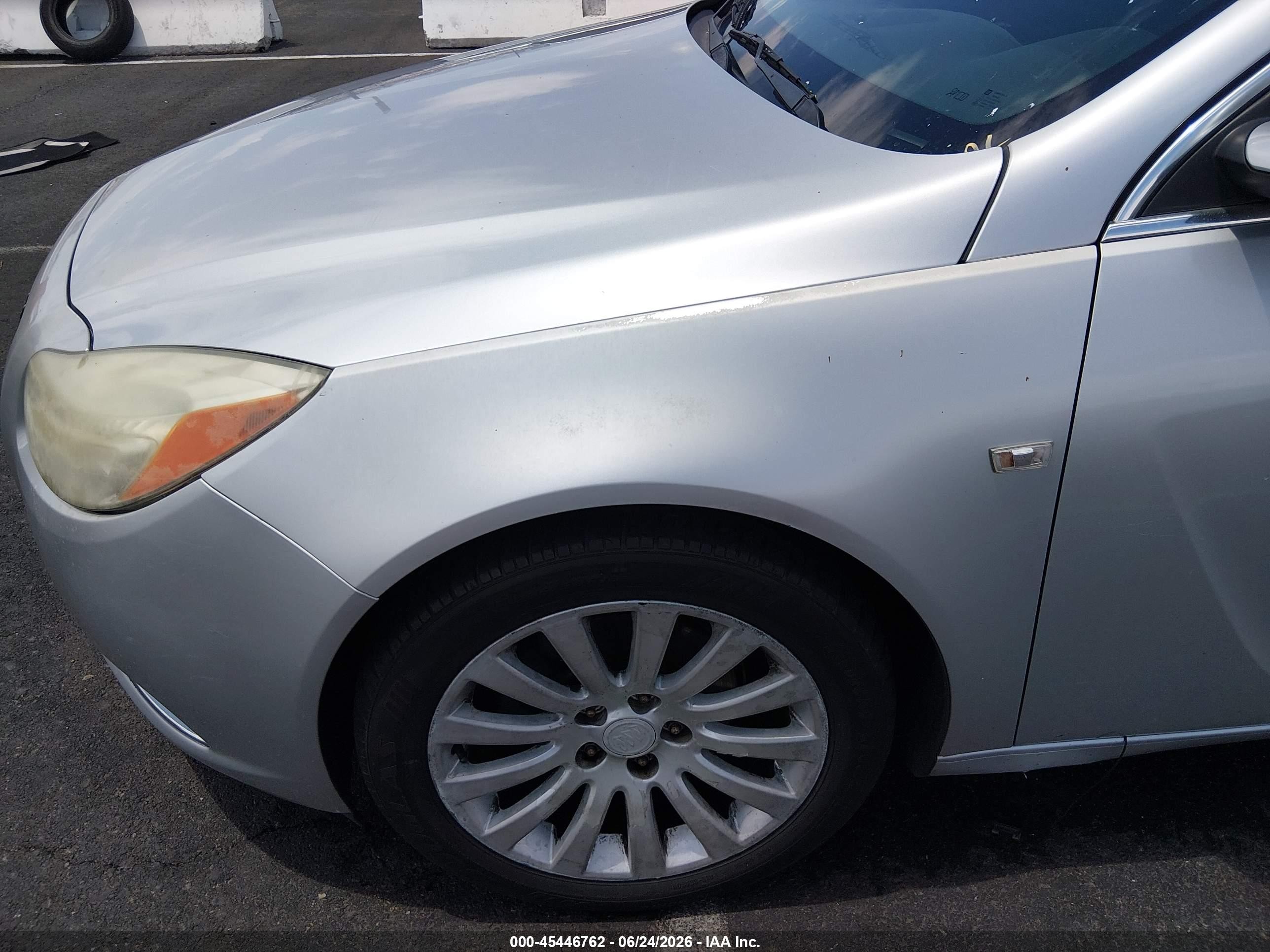 2011 Buick Regal Cxl Russelsheim Серебряный vin: W04GR5EC4B1000594