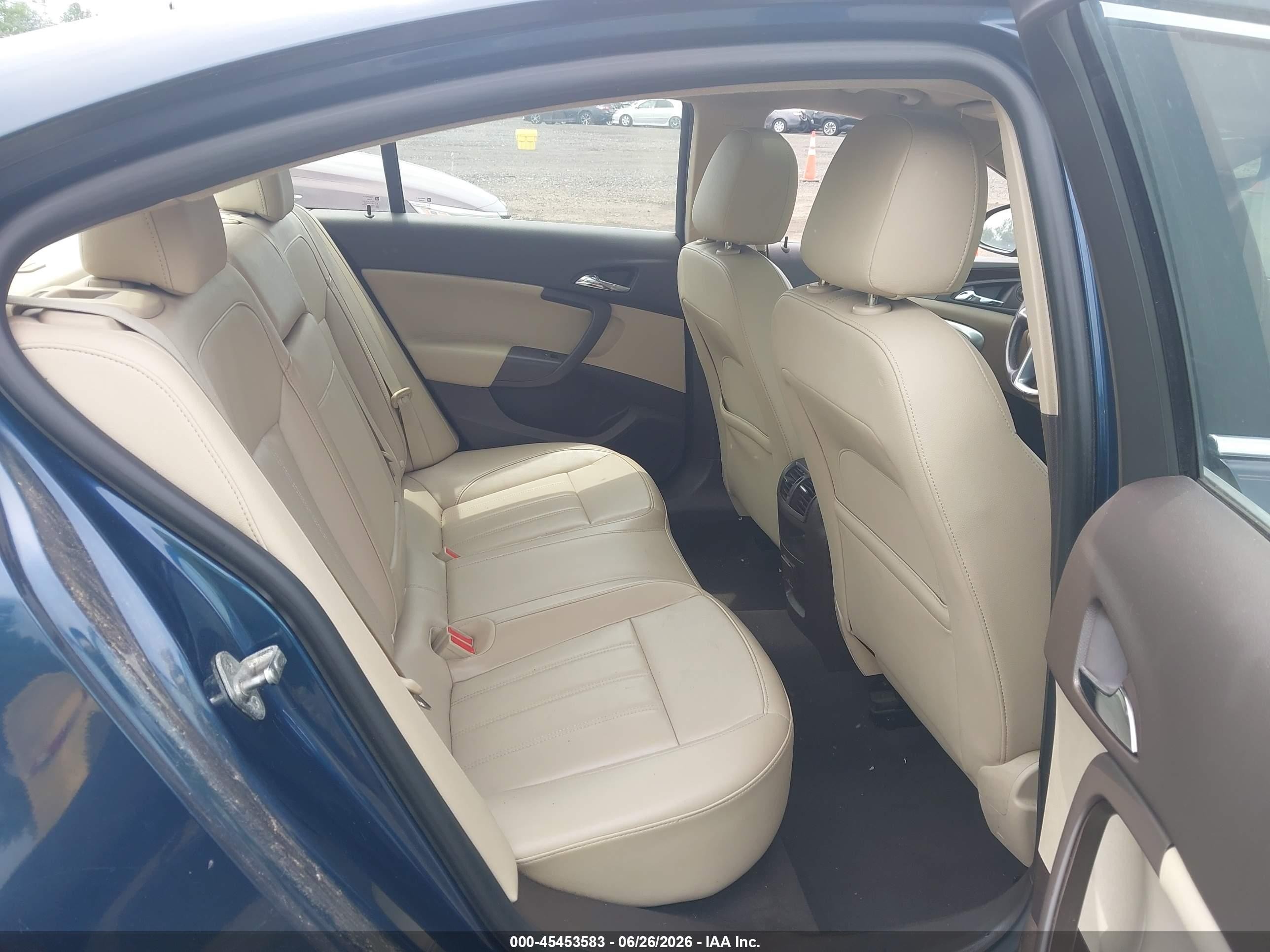 2011 Buick Regal Cxl Russelsheim Синий vin: W04GR5EC4B1081516