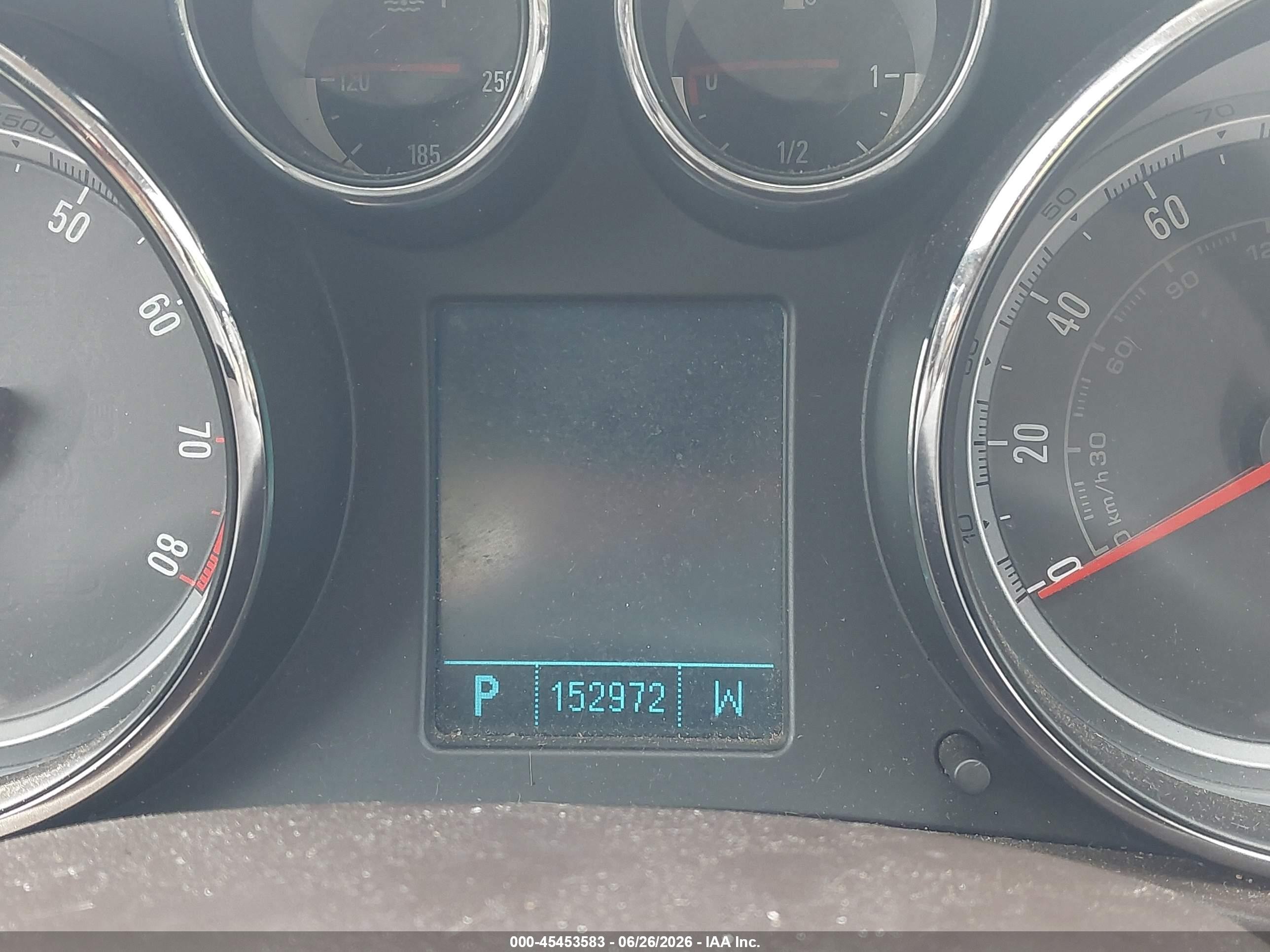 2011 Buick Regal Cxl Russelsheim Синий vin: W04GR5EC4B1081516