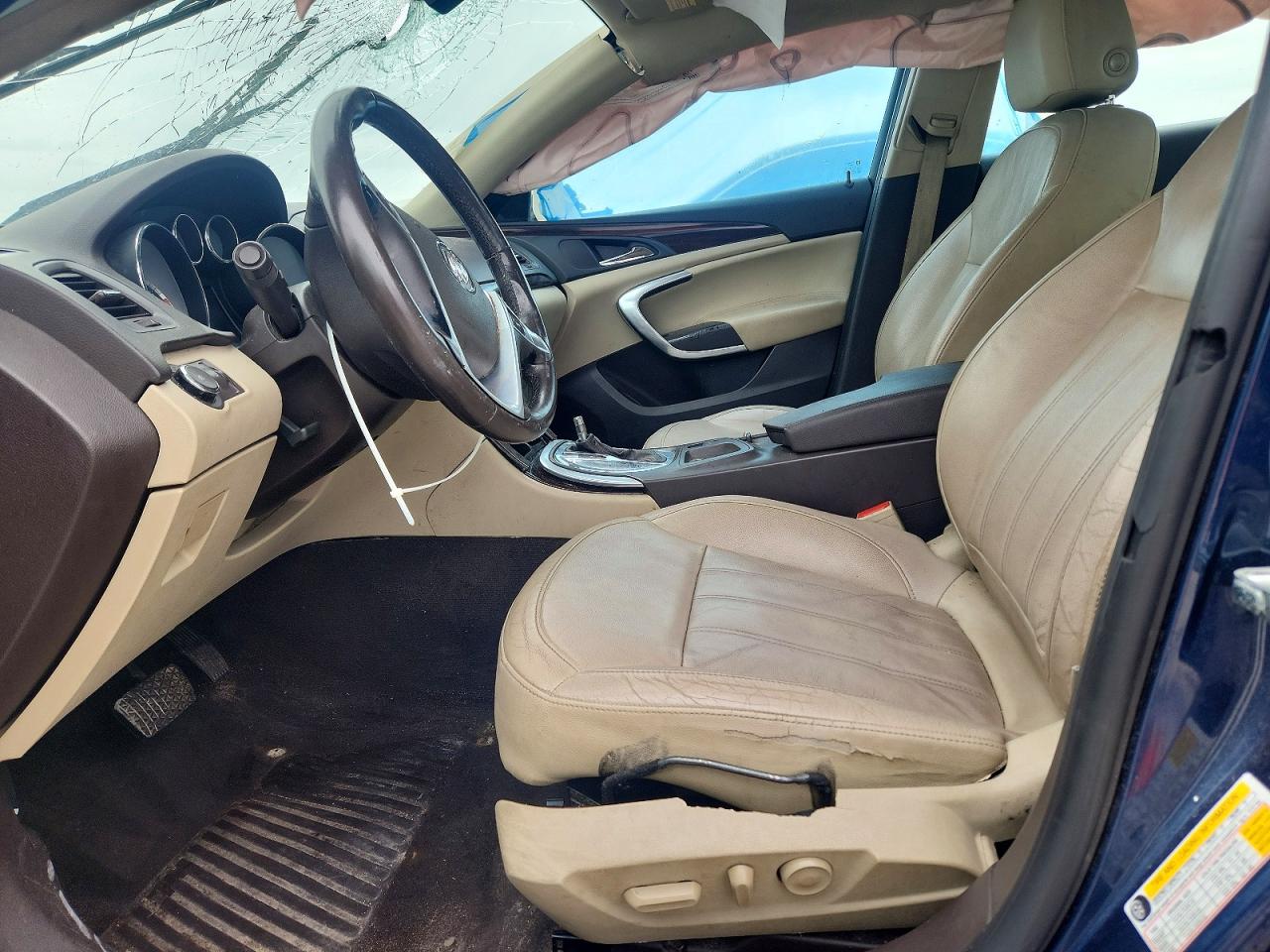 2011 Buick Regal Cxl Синий vin: W04GR5EC5B1072355