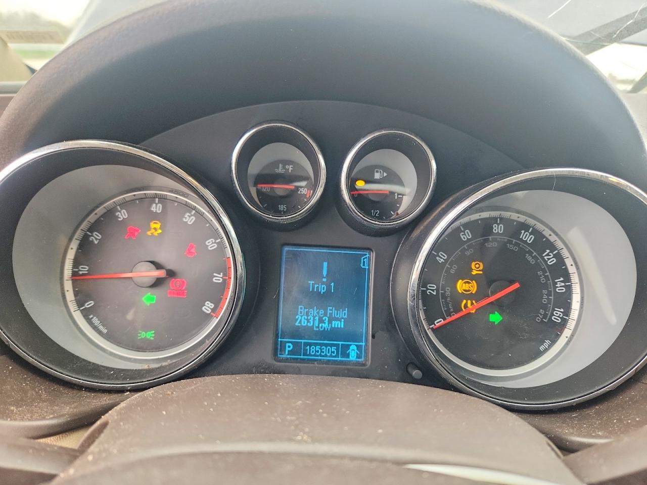 2011 Buick Regal Cxl Синий vin: W04GR5EC5B1072355
