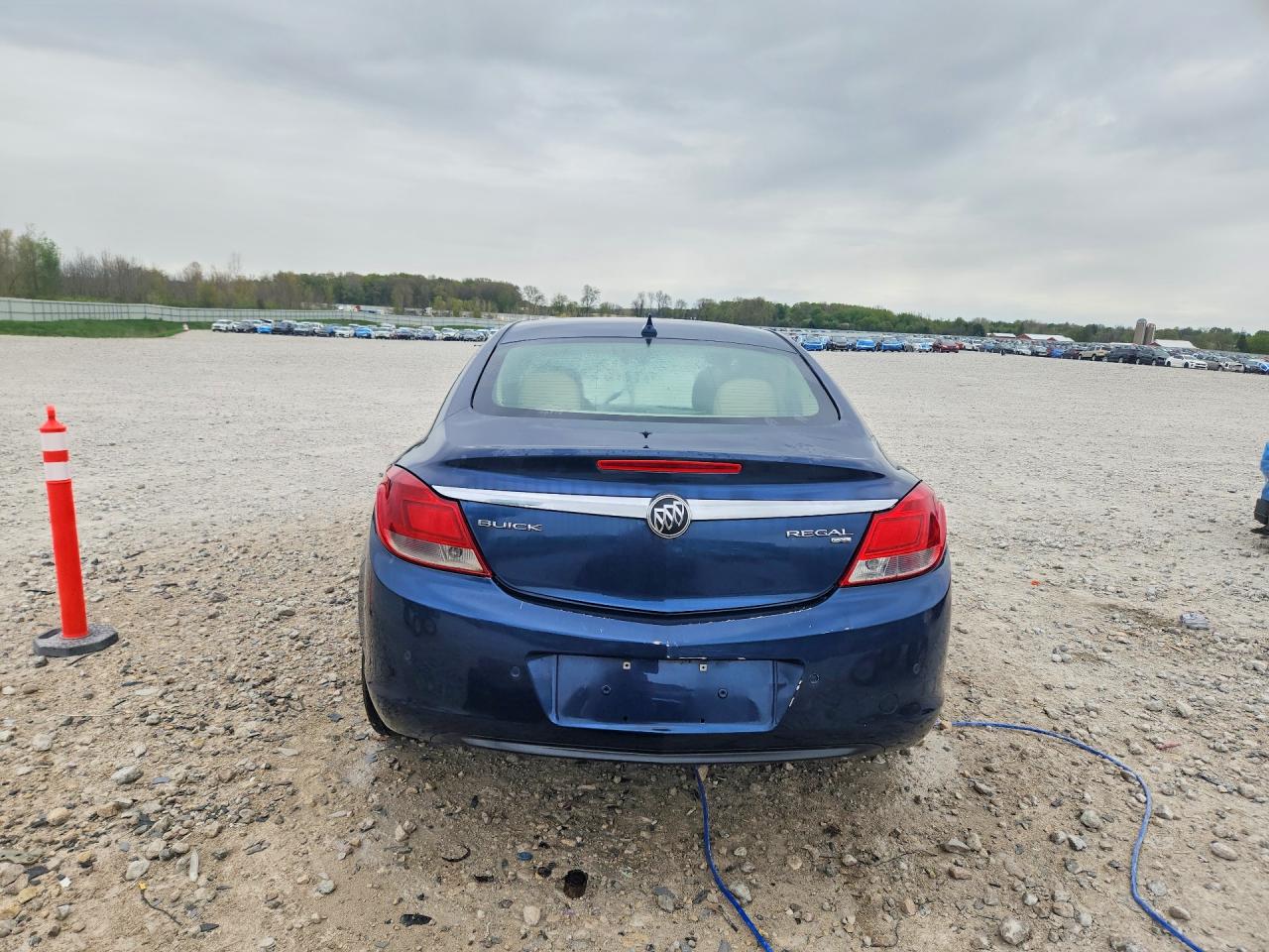 2011 Buick Regal Cxl Синий vin: W04GR5EC5B1072355
