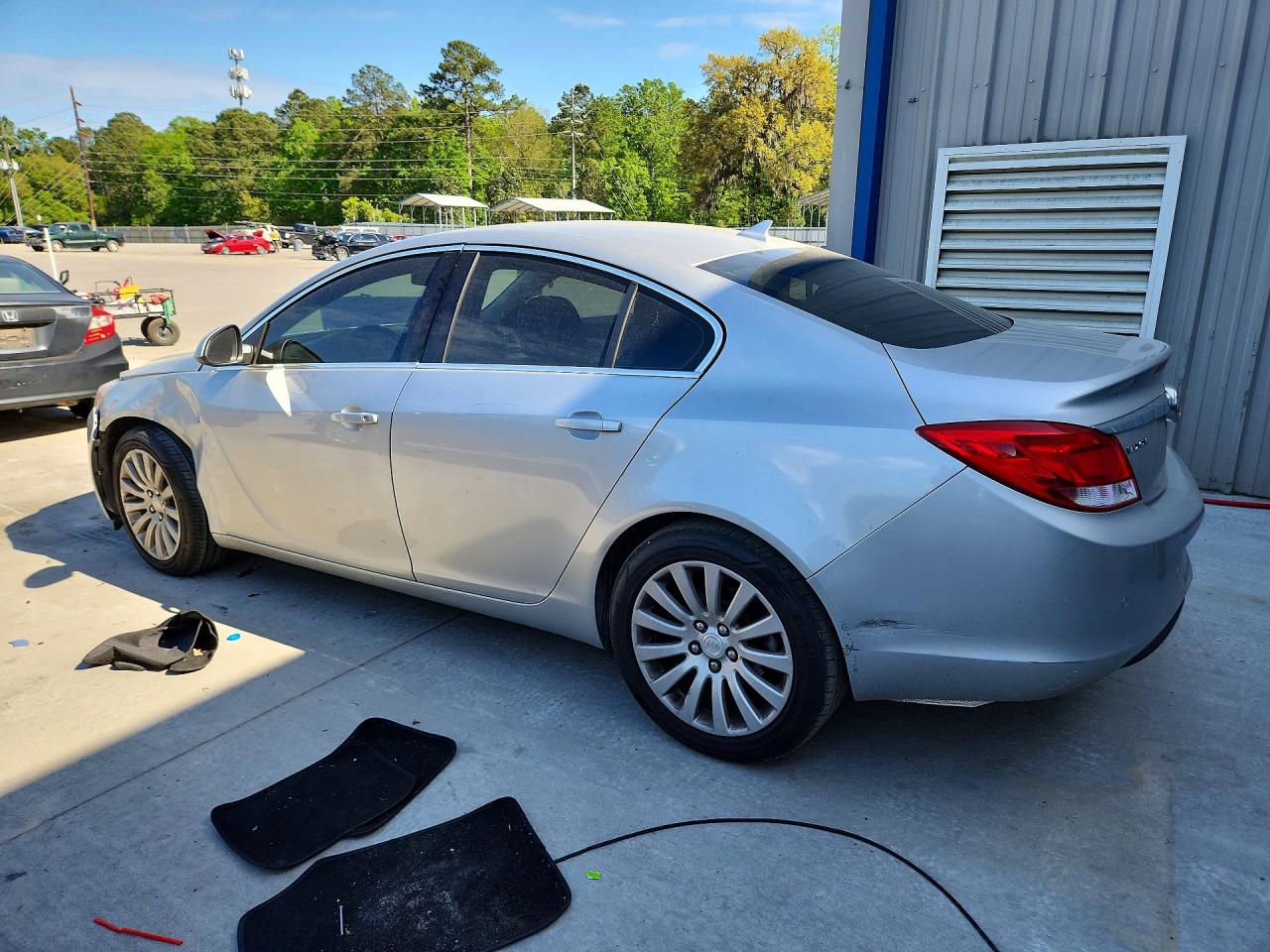 2011 Buick Regal Cxl Silver vin: W04GR5EC6B1005117