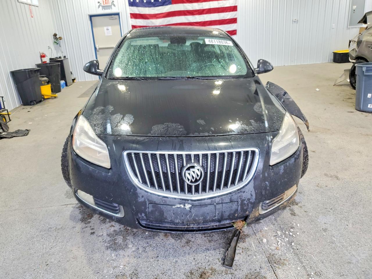 2011 Buick Regal Cxl Charcoal vin: W04GR5EC8B1009041