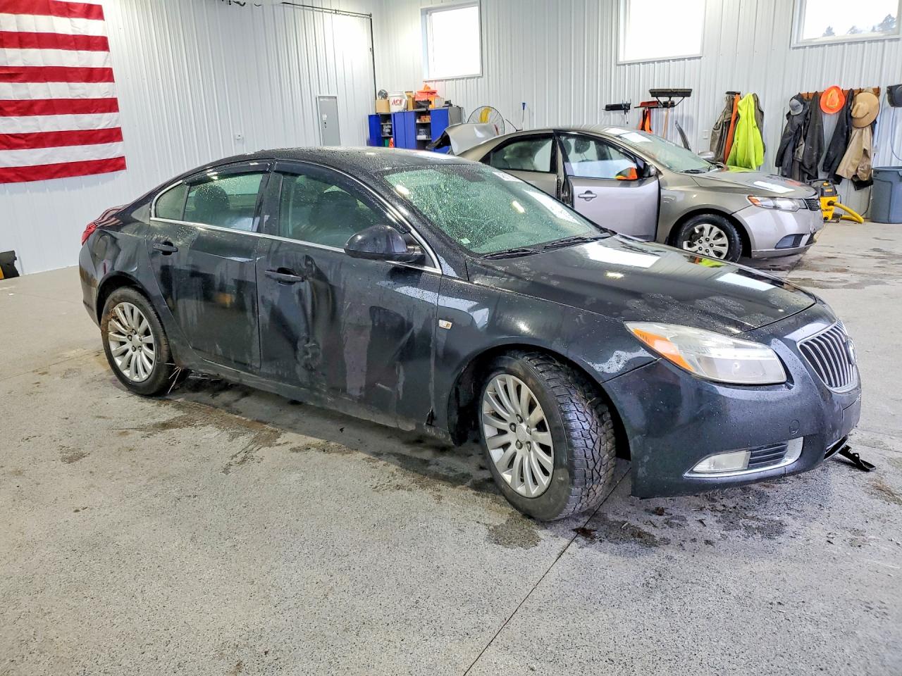 2011 Buick Regal Cxl Charcoal vin: W04GR5EC8B1009041