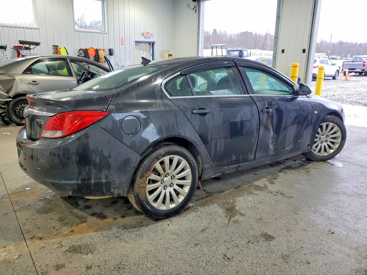 2011 Buick Regal Cxl Charcoal vin: W04GR5EC8B1009041