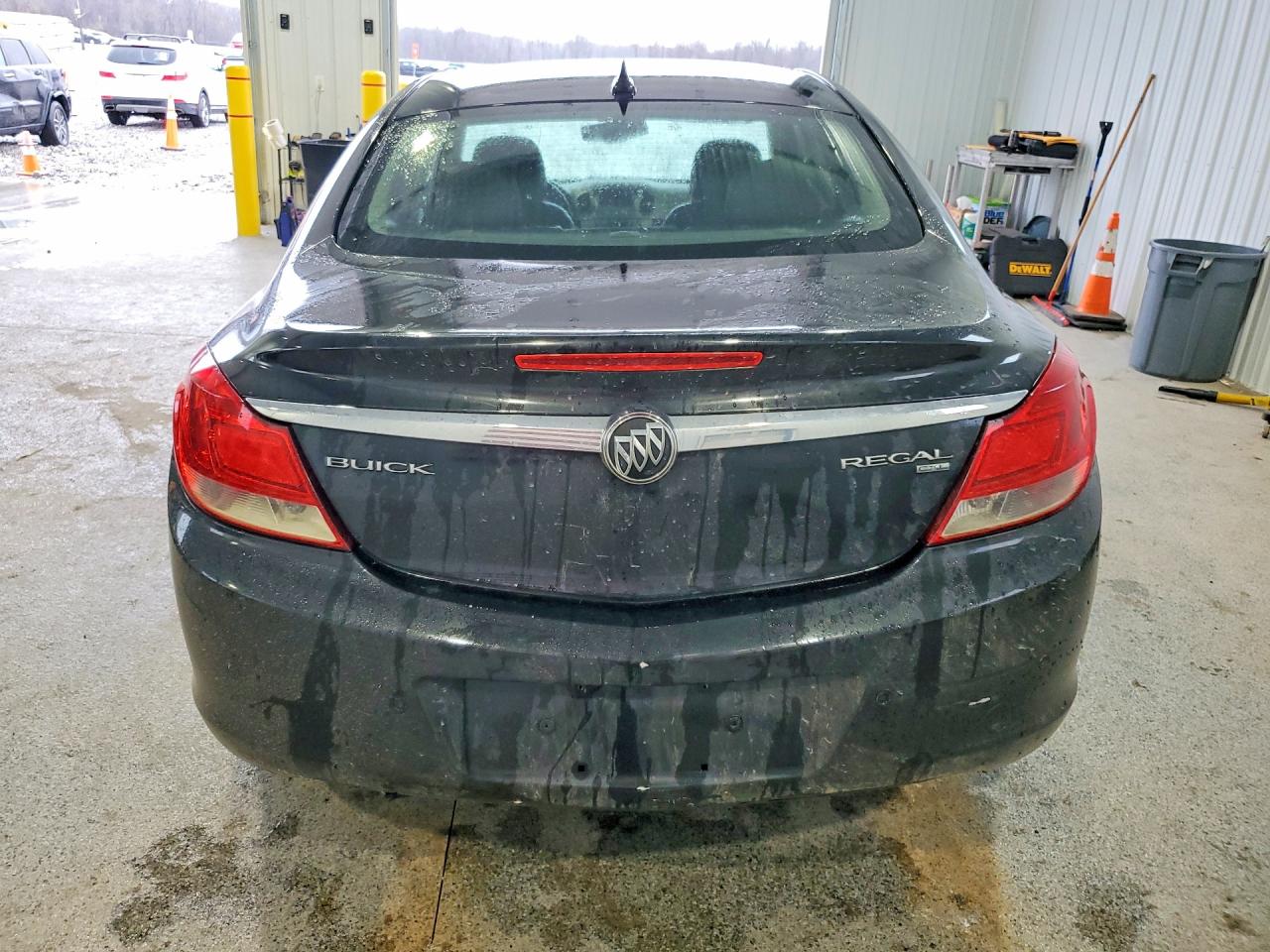 2011 Buick Regal Cxl Charcoal vin: W04GR5EC8B1009041