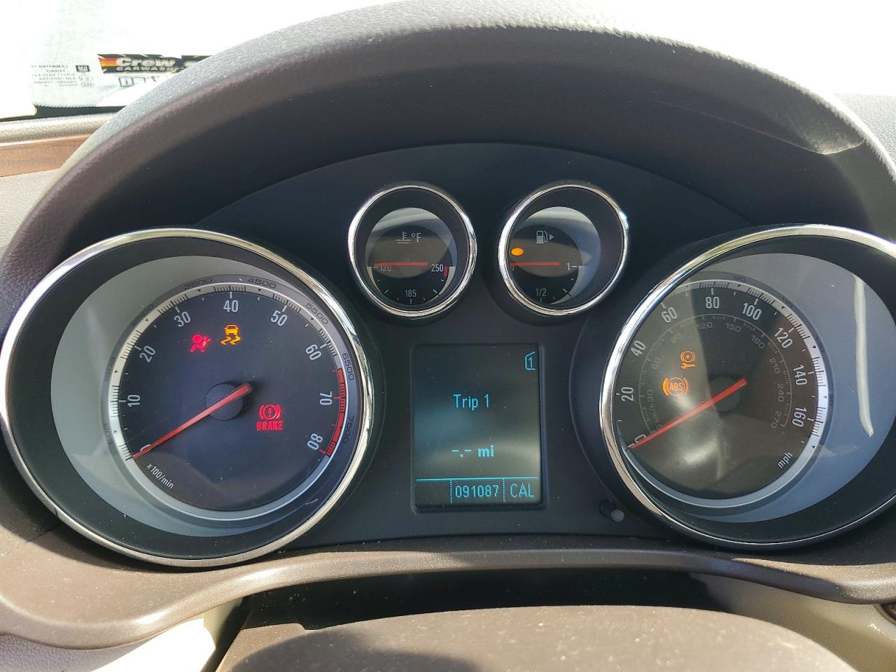 2011 Buick Regal Cxl Blue vin: W04GR5EC9B1033123