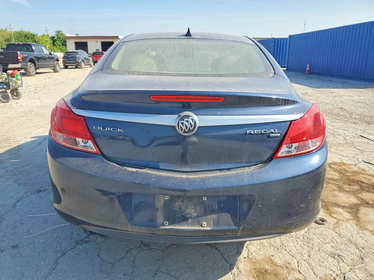 2011 Buick Regal Cxl Blue vin: W04GR5EC9B1033123