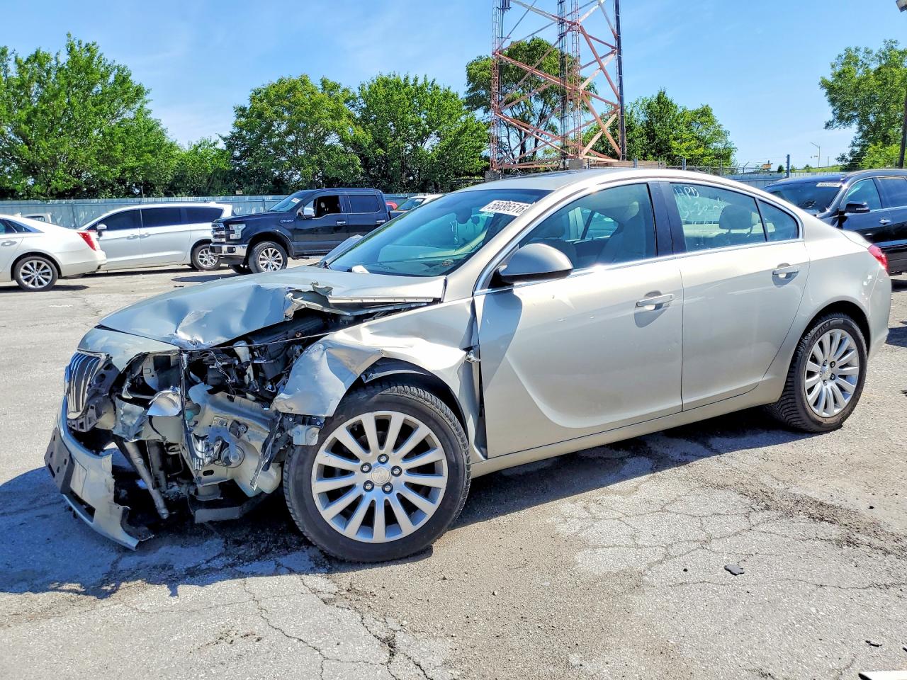 2011 Buick Regal Cxl Silver vin: W04GS5EC2B1132726