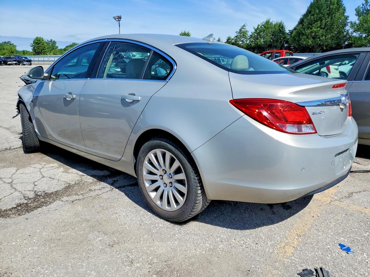 2011 Buick Regal Cxl Silver vin: W04GS5EC2B1132726