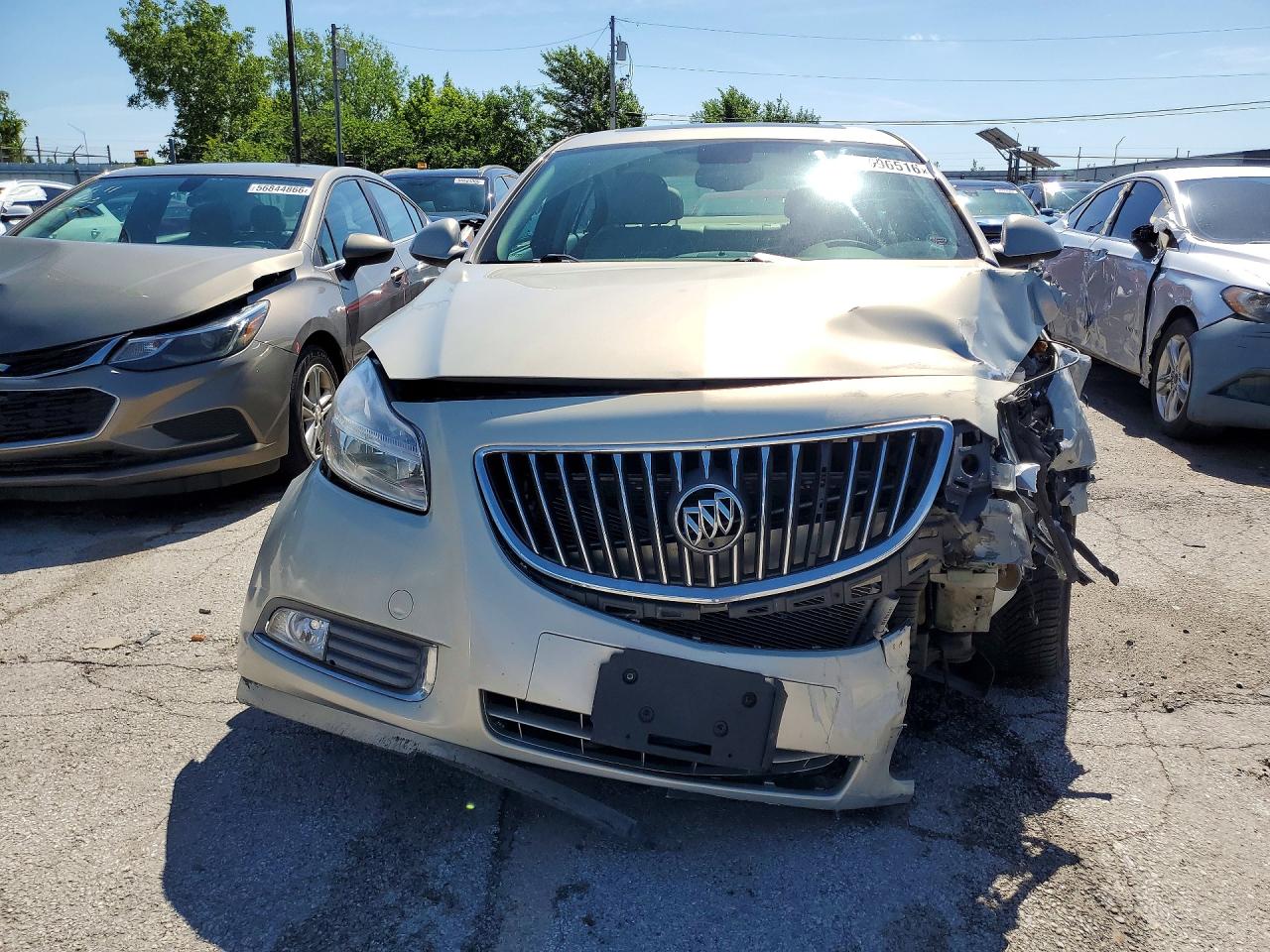 2011 Buick Regal Cxl Silver vin: W04GS5EC2B1132726