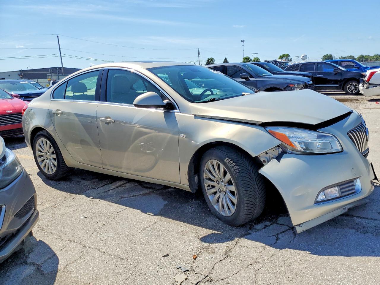 2011 Buick Regal Cxl Silver vin: W04GS5EC2B1132726