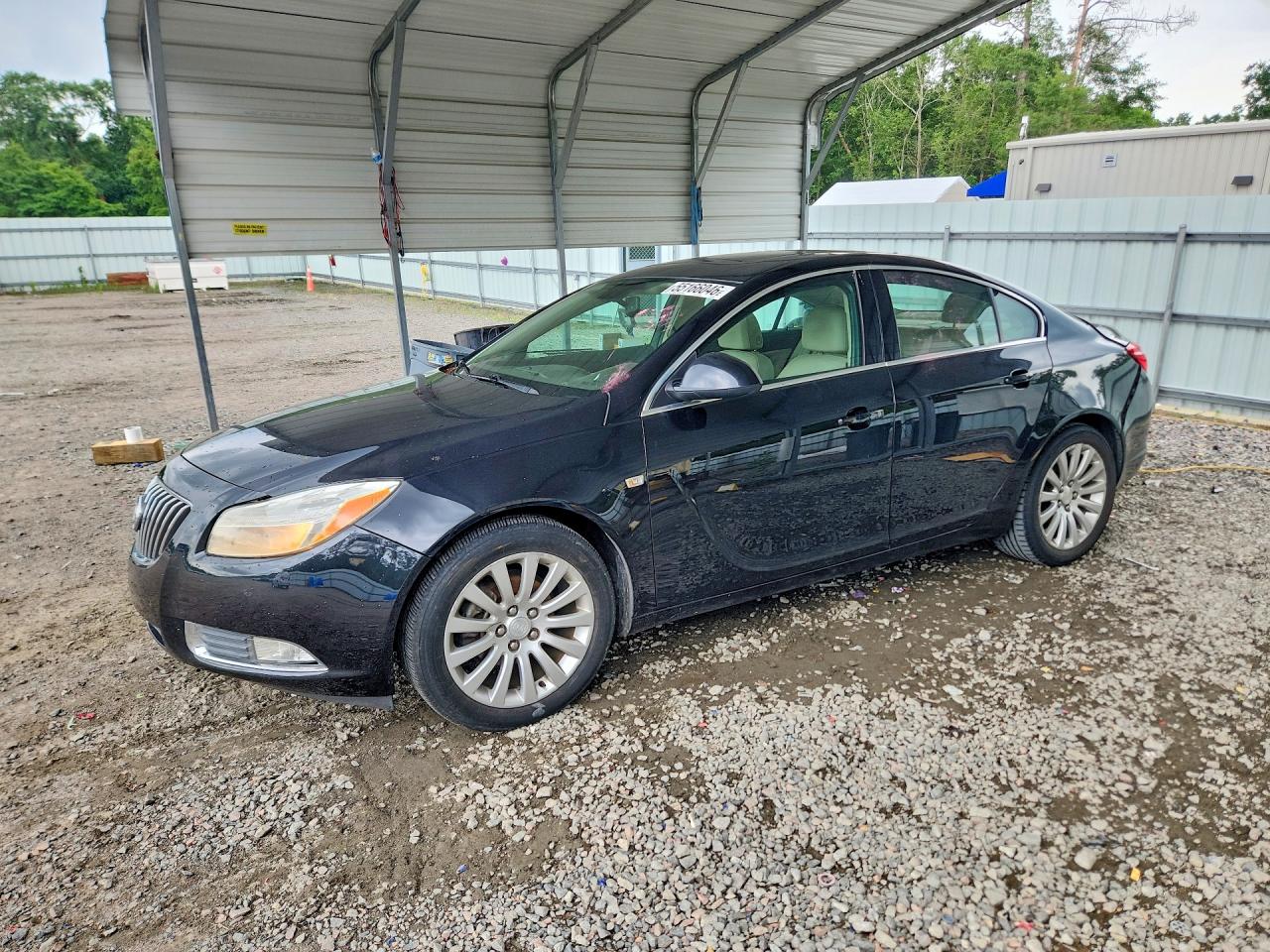 2011 Buick Regal Cxl Black vin: W04GS5EC5B1000639