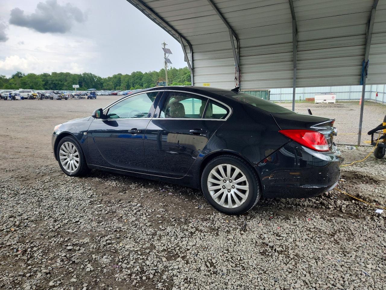2011 Buick Regal Cxl Black vin: W04GS5EC5B1000639