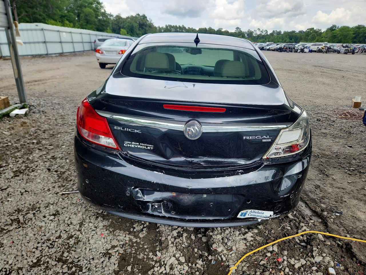 2011 Buick Regal Cxl Black vin: W04GS5EC5B1000639