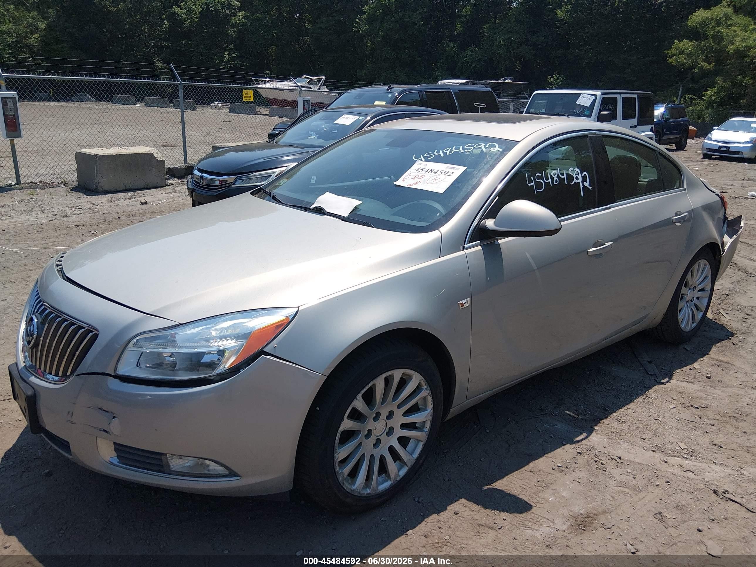 2011 Buick Regal Cxl Russelsheim Серебряный vin: W04GS5EC5B1003296