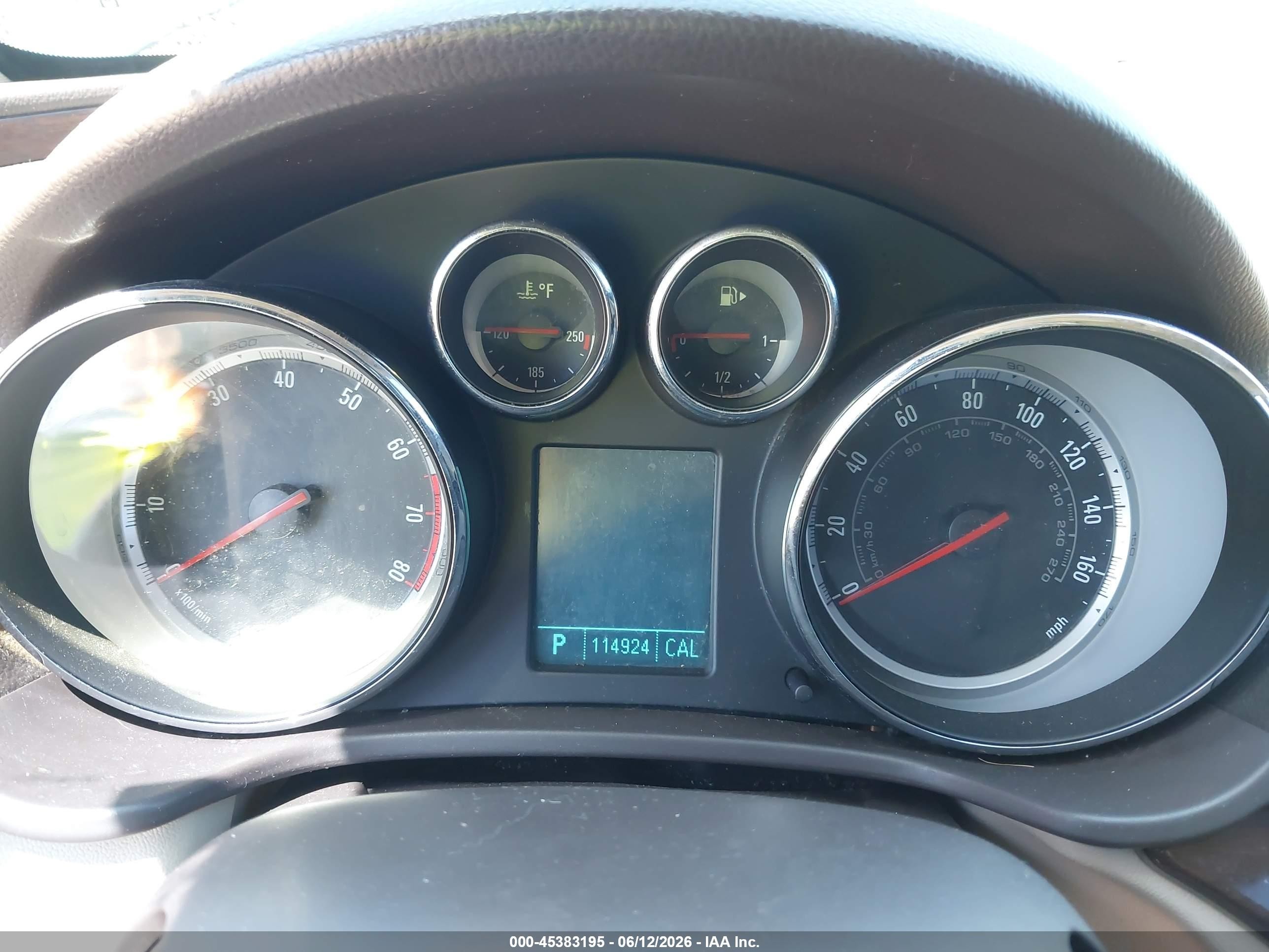 2011 Buick Regal Cxl Russelsheim Blue vin: W04GS5EC5B1055558