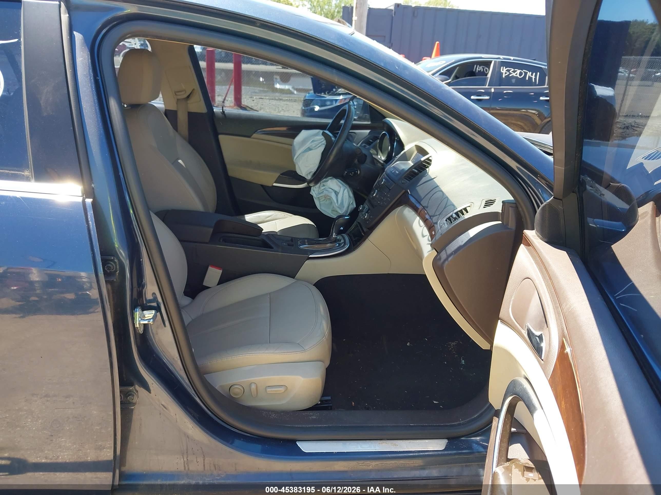 2011 Buick Regal Cxl Russelsheim Blue vin: W04GS5EC5B1055558