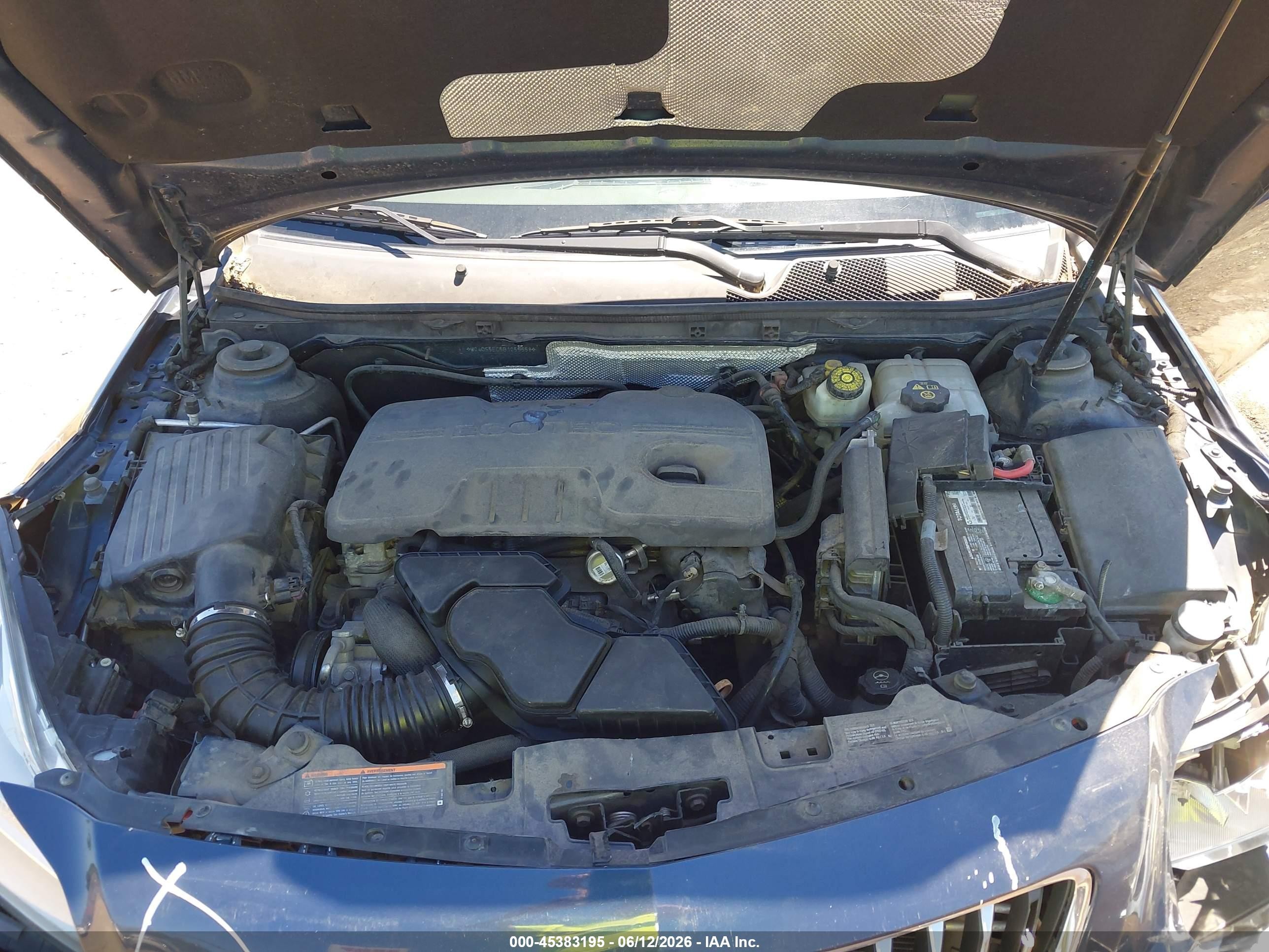 2011 Buick Regal Cxl Russelsheim Blue vin: W04GS5EC5B1055558