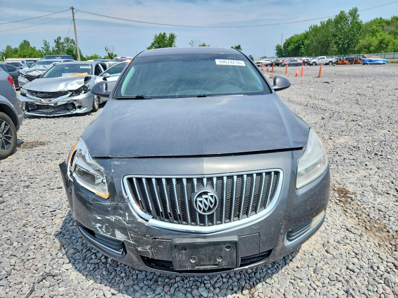 2011 Buick Regal Cxl Серый vin: W04GS5EC6B1012427