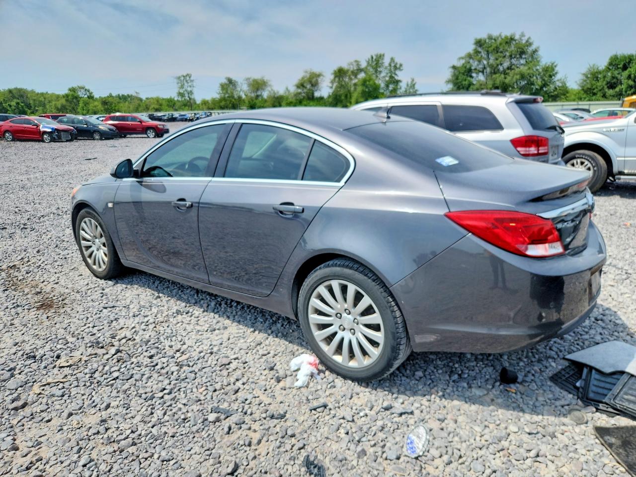 2011 Buick Regal Cxl Серый vin: W04GS5EC6B1012427