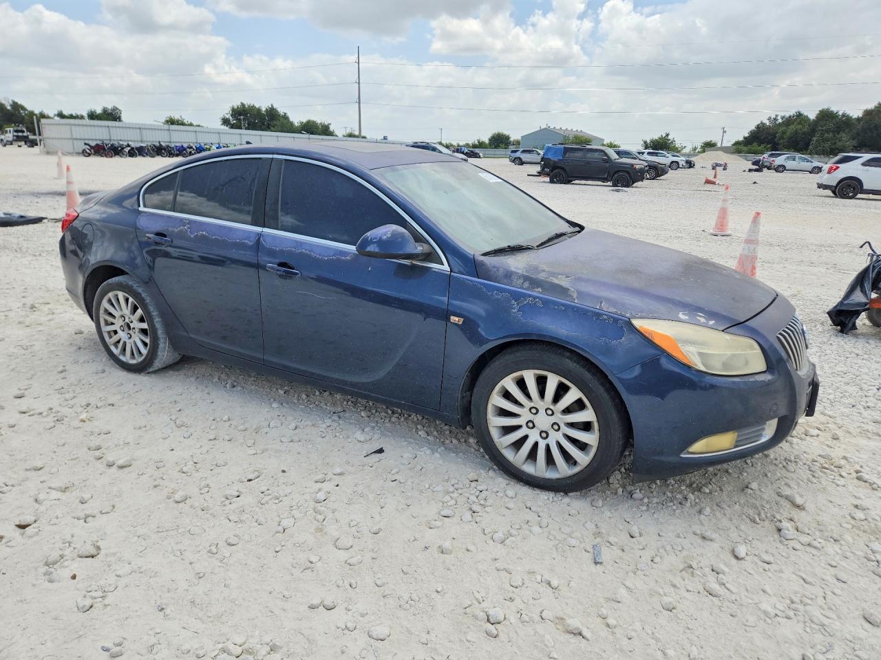 2011 Buick Regal Cxl Blue vin: W04GS5EC8B1008296