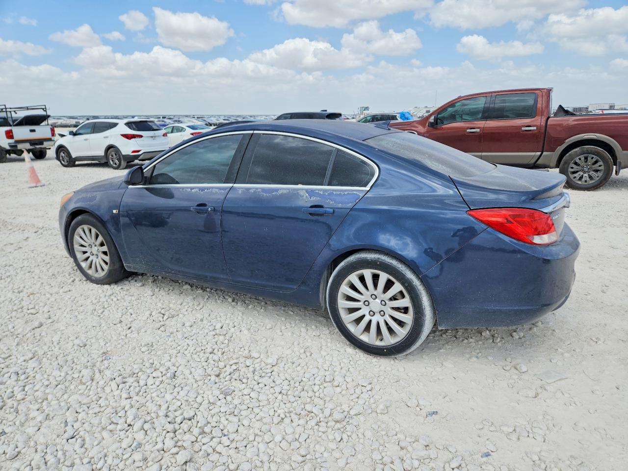 2011 Buick Regal Cxl Blue vin: W04GS5EC8B1008296