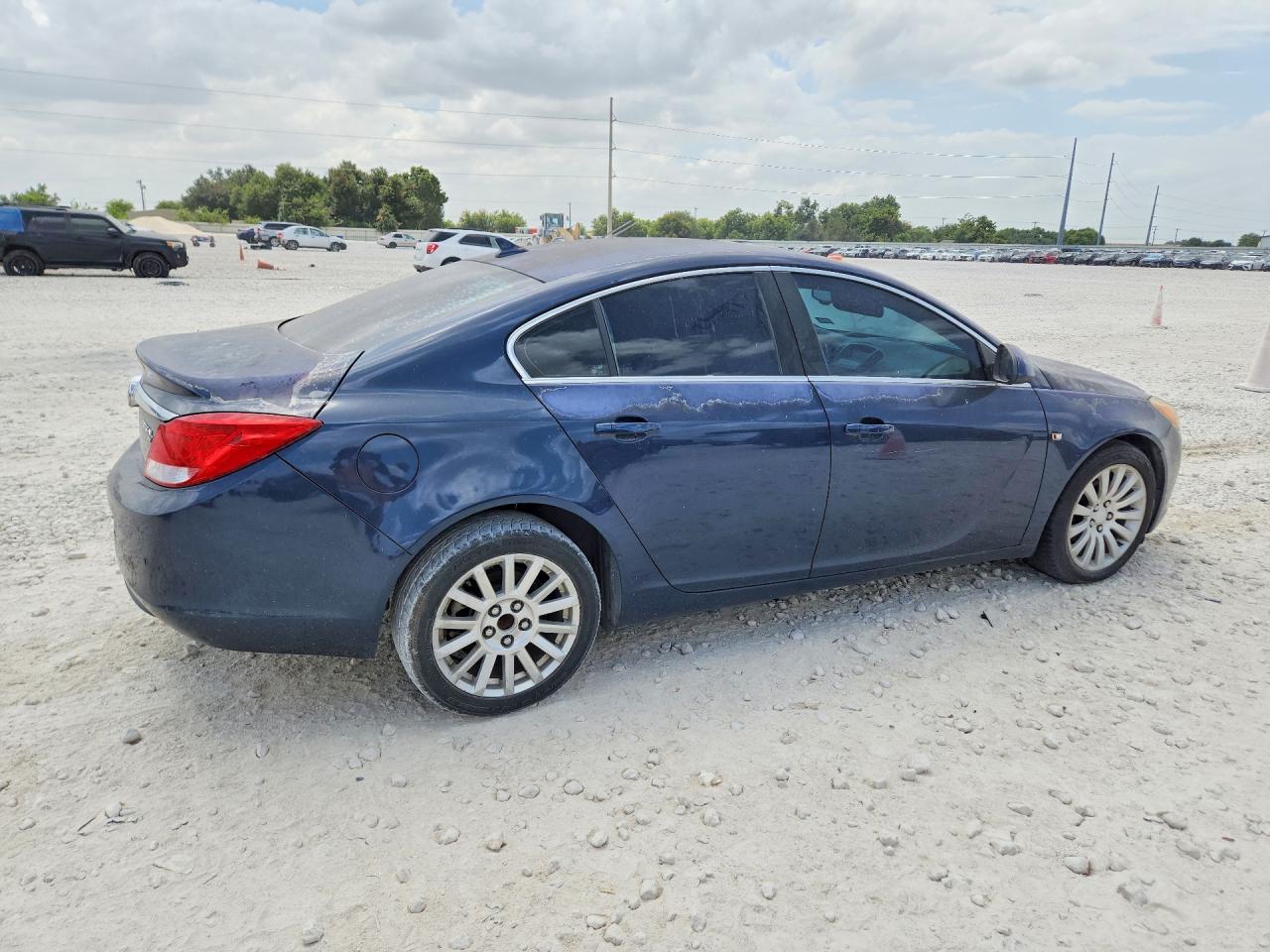 2011 Buick Regal Cxl Blue vin: W04GS5EC8B1008296