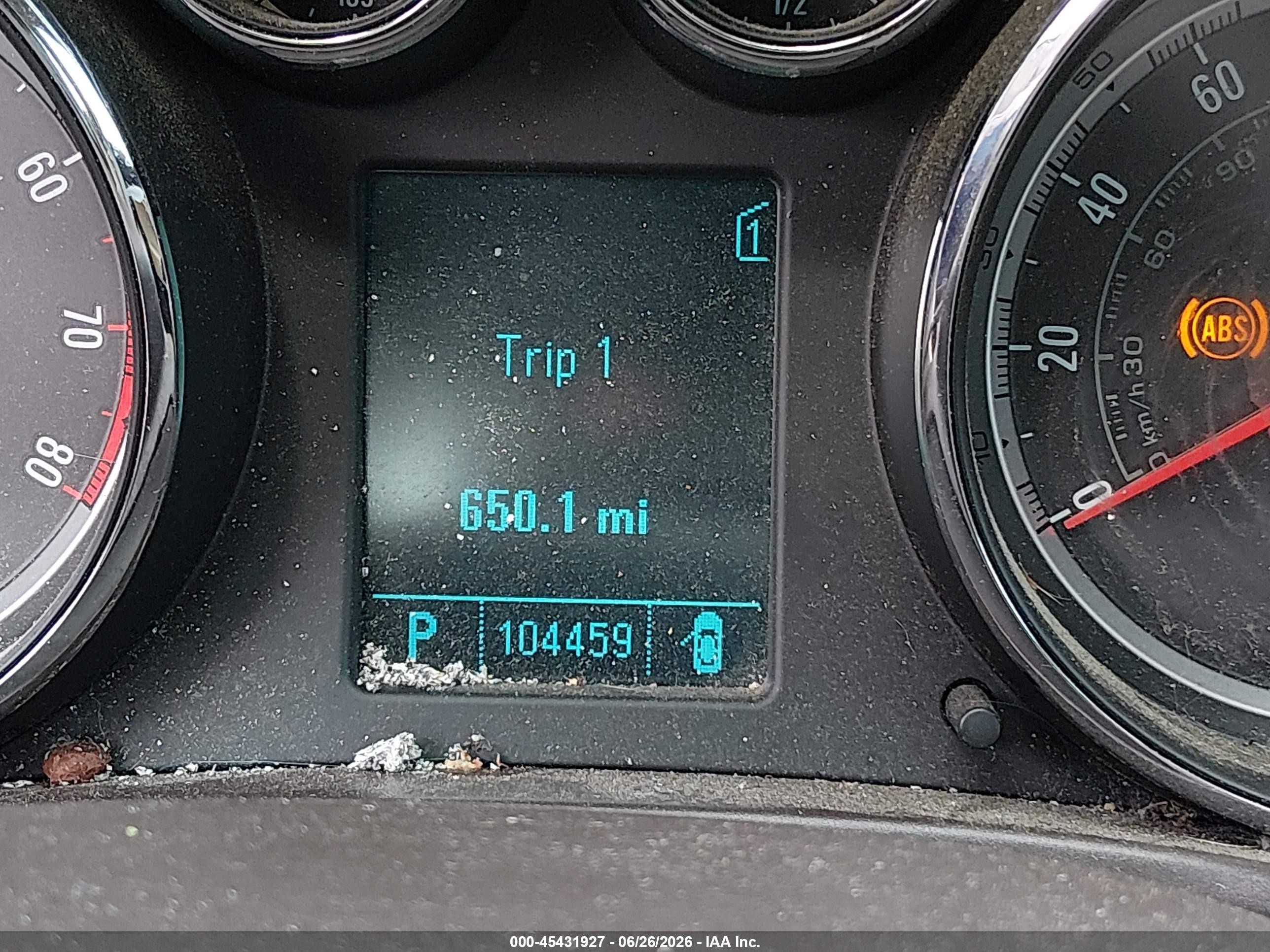 2011 Buick Regal Cxl Russelsheim Blue vin: W04GS5EC8B1078235