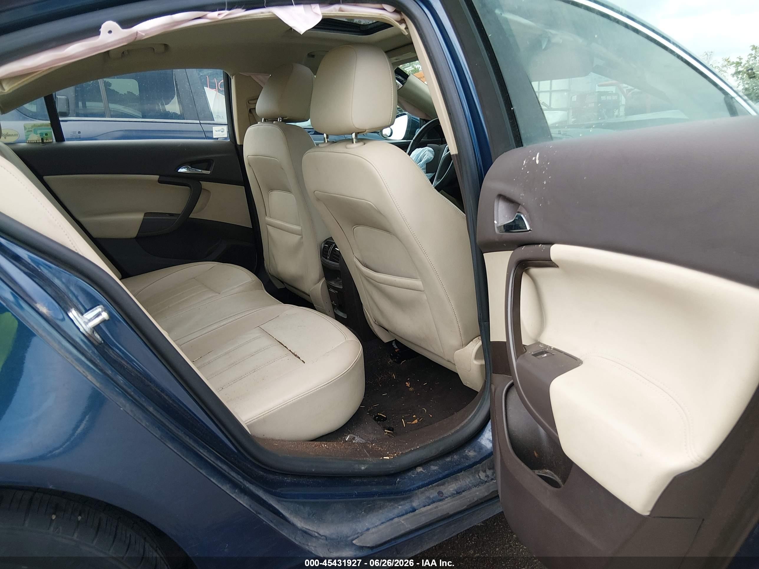 2011 Buick Regal Cxl Russelsheim Blue vin: W04GS5EC8B1078235