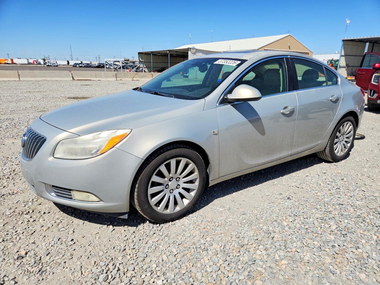 2011 Buick Regal Cxl Silver vin: W04GS5ECXB1057029