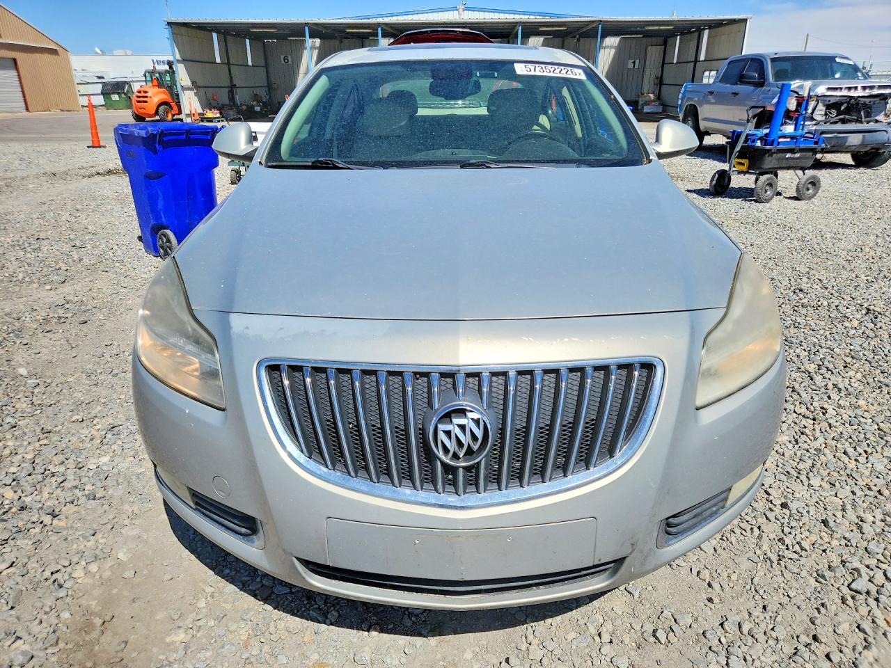 2011 Buick Regal Cxl Silver vin: W04GS5ECXB1057029