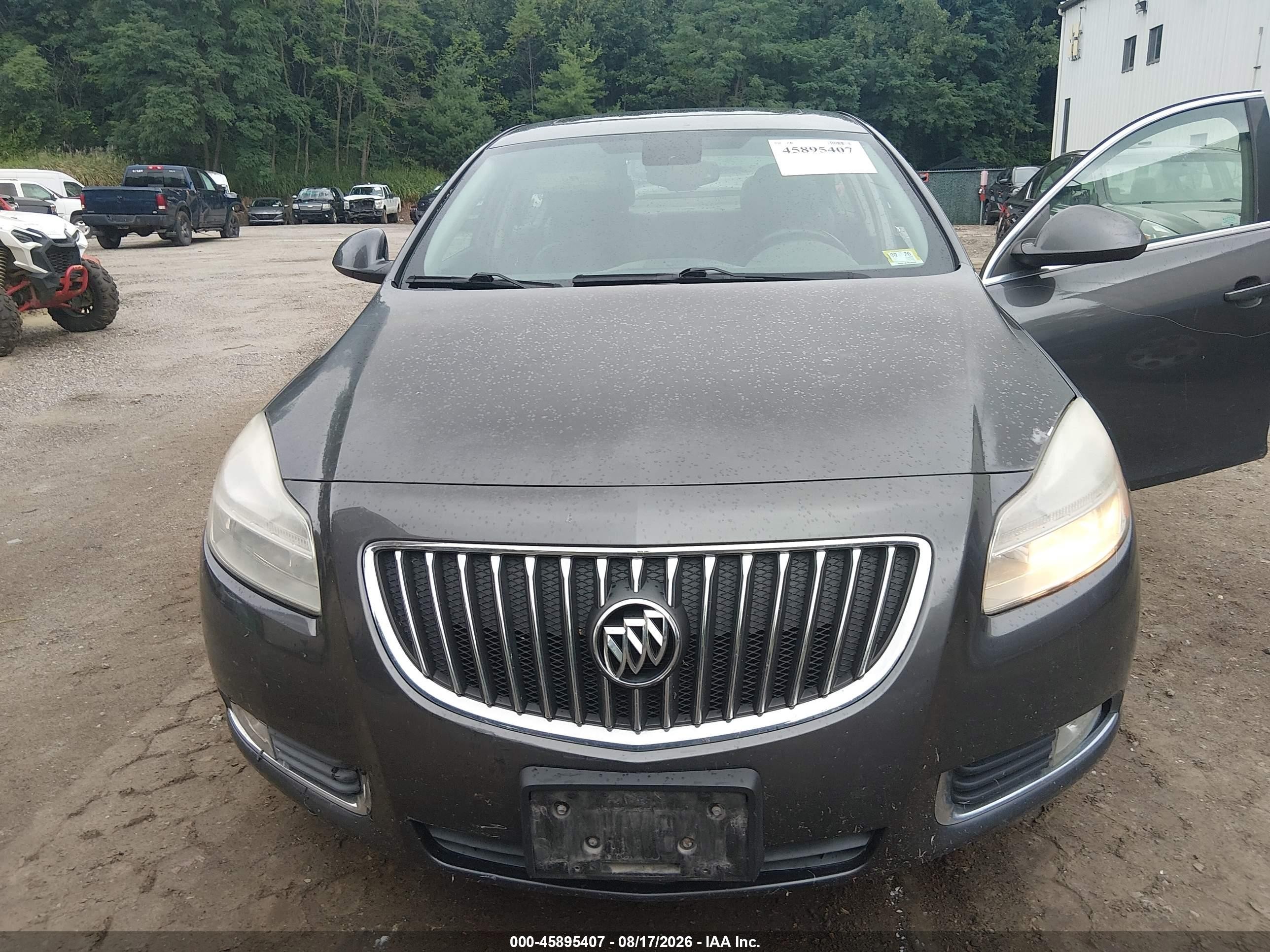 2011 Buick Regal Cxl Russelsheim Gray vin: W04GS5ECXB1140105