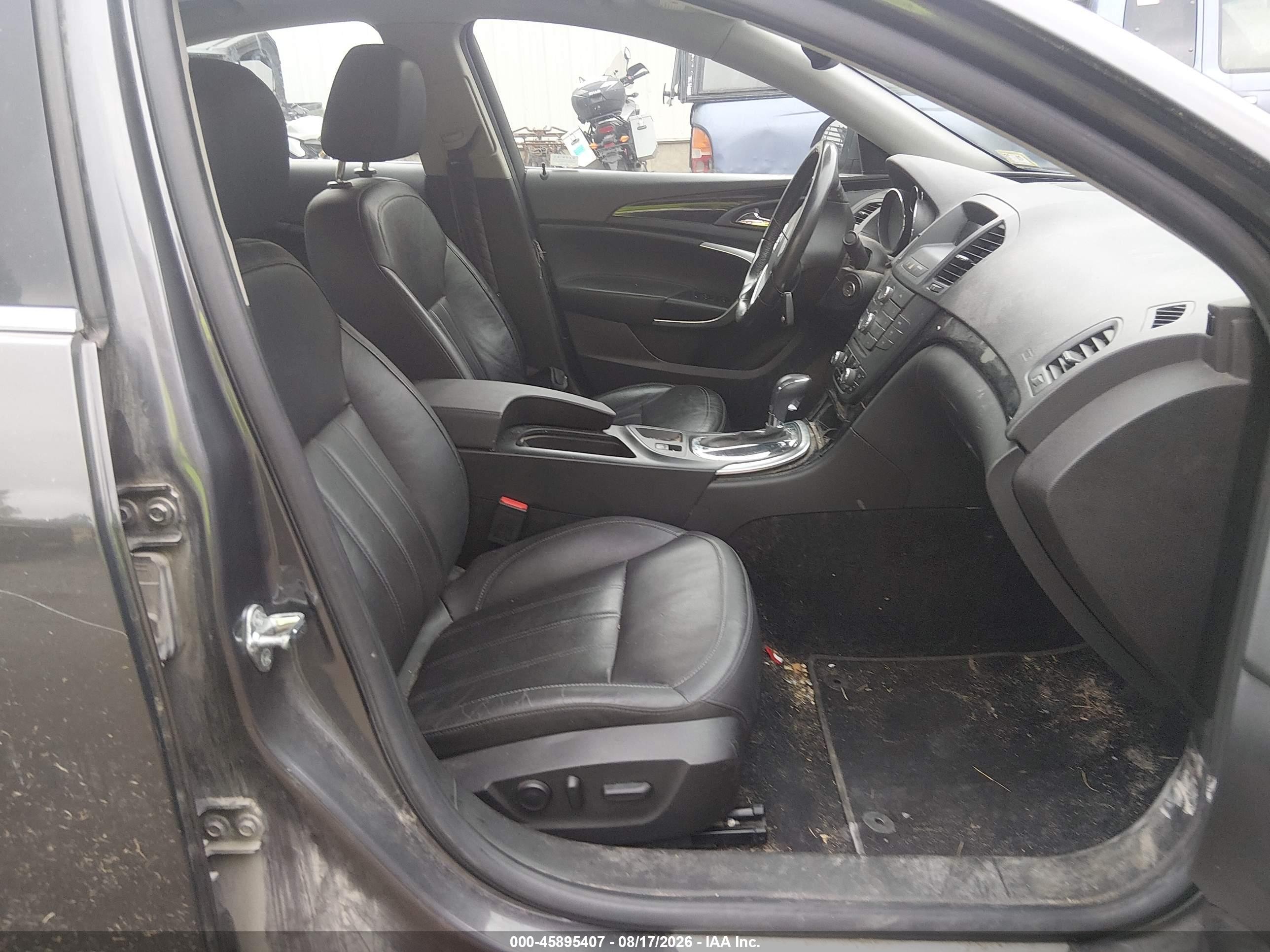 2011 Buick Regal Cxl Russelsheim Gray vin: W04GS5ECXB1140105