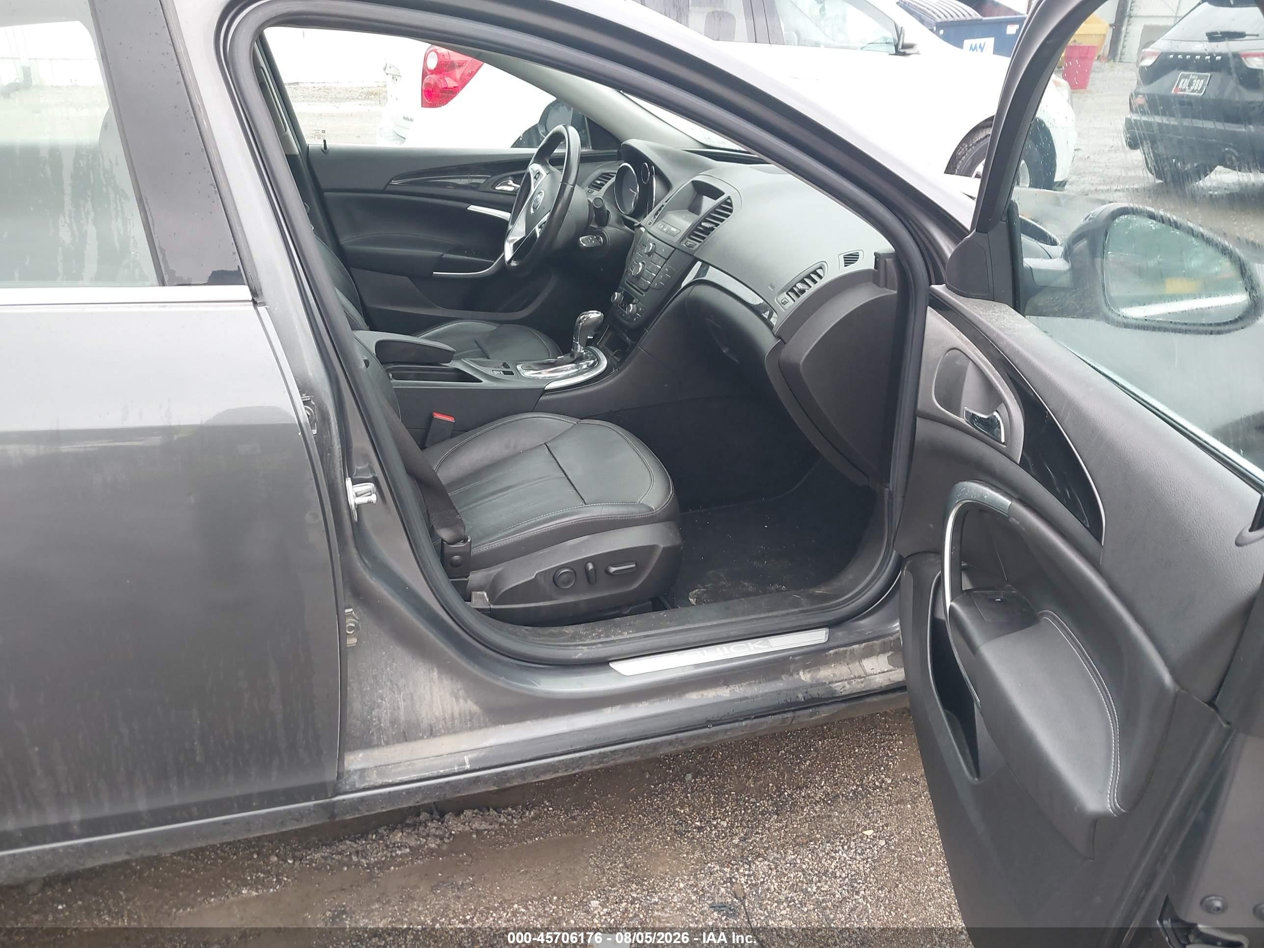 2011 Buick Regal Cxl Russelsheim Gray vin: W04GT5GC1B1007145