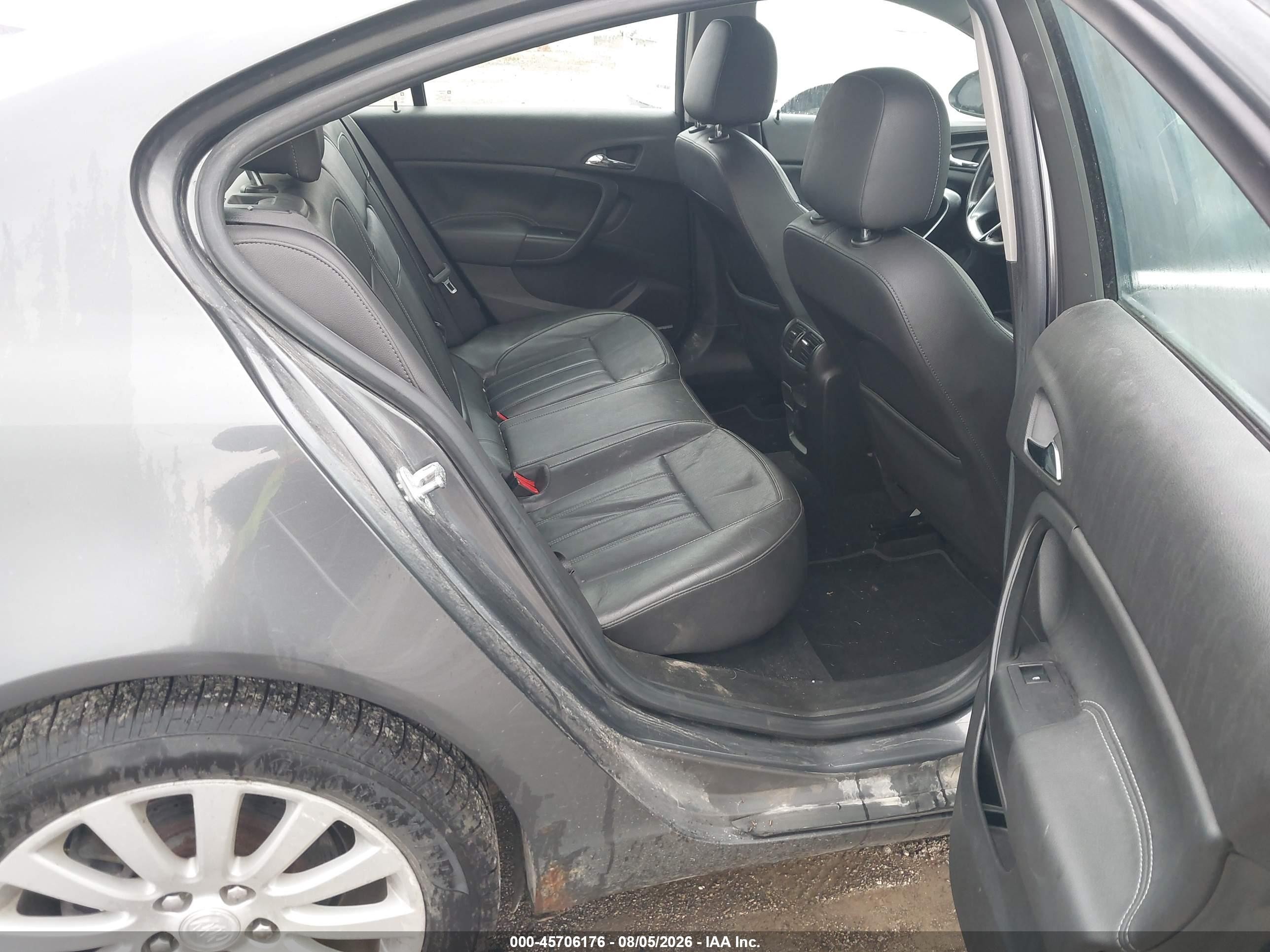 2011 Buick Regal Cxl Russelsheim Gray vin: W04GT5GC1B1007145