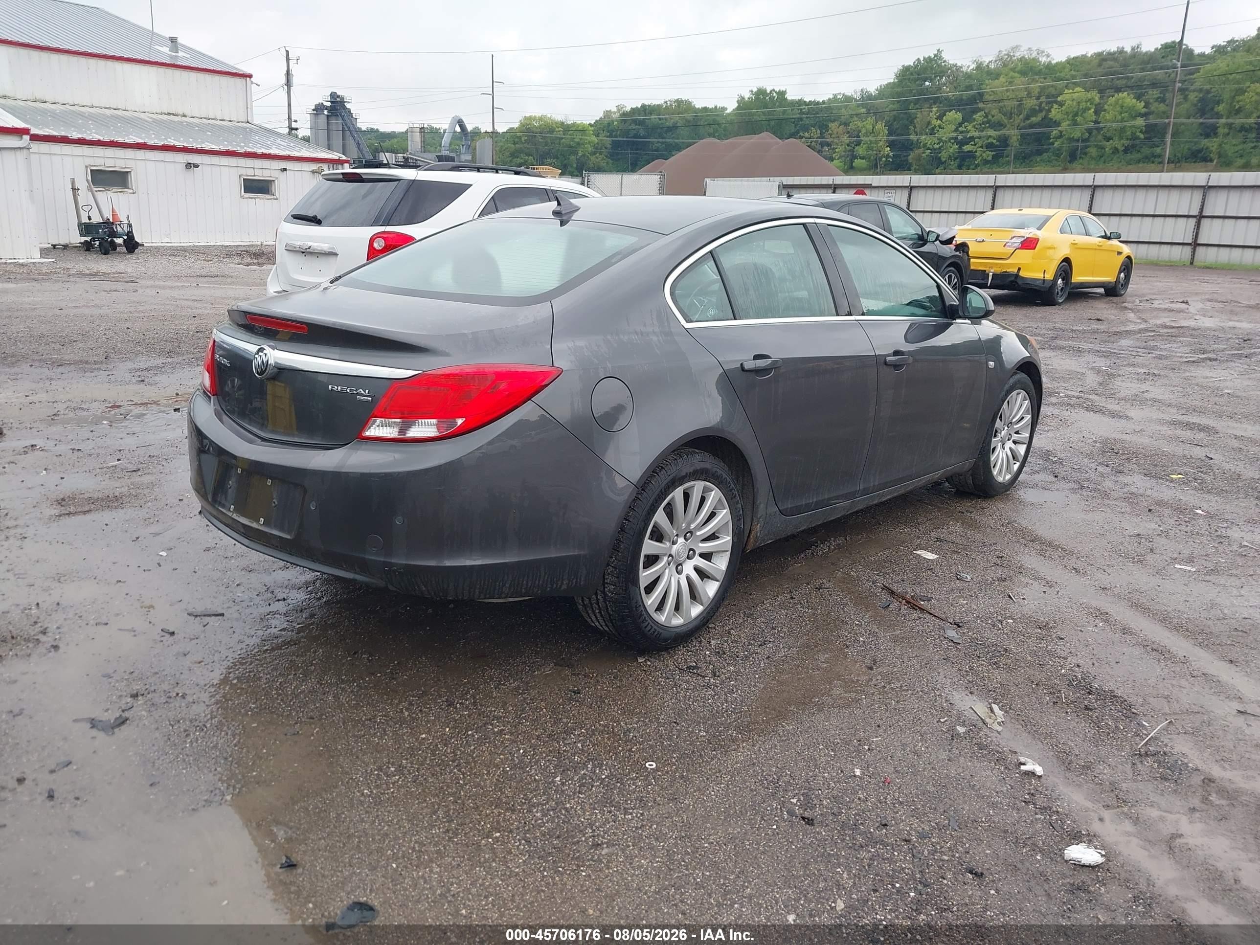 2011 Buick Regal Cxl Russelsheim Gray vin: W04GT5GC1B1007145