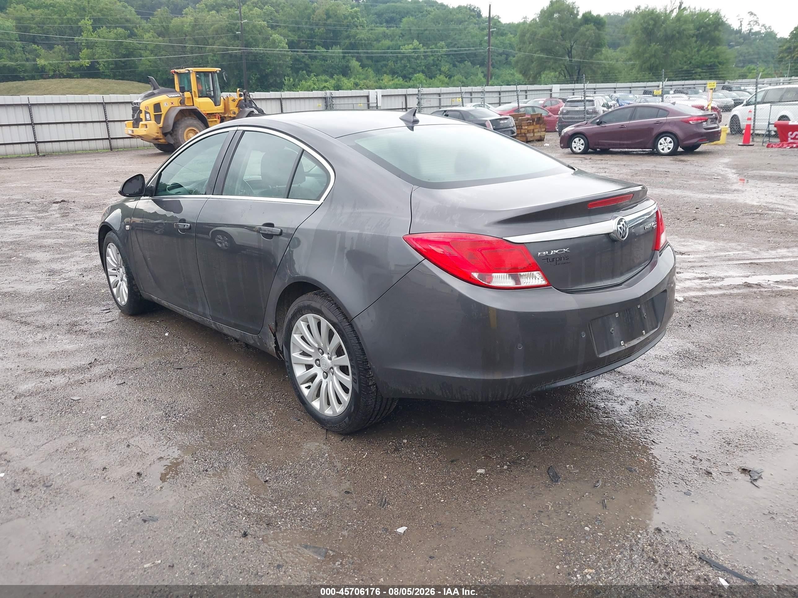 2011 Buick Regal Cxl Russelsheim Gray vin: W04GT5GC1B1007145