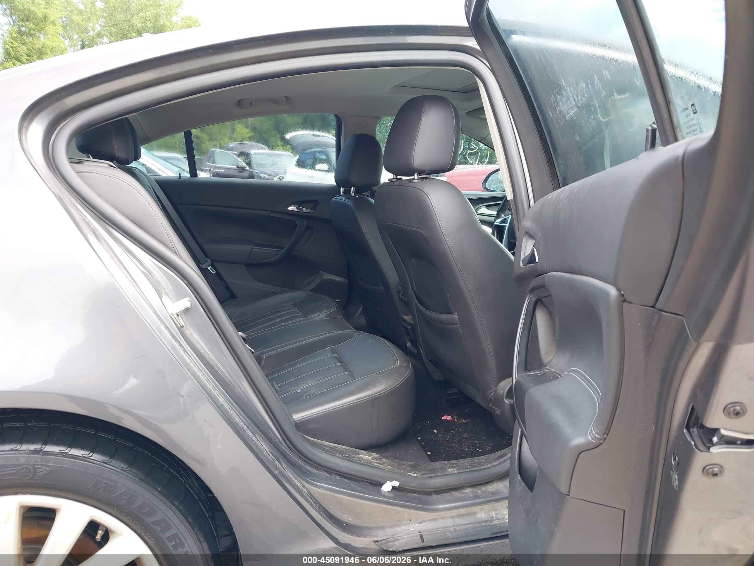 2011 Buick Regal Cxl Russelsheim Gray vin: W04GT5GC5B1079286