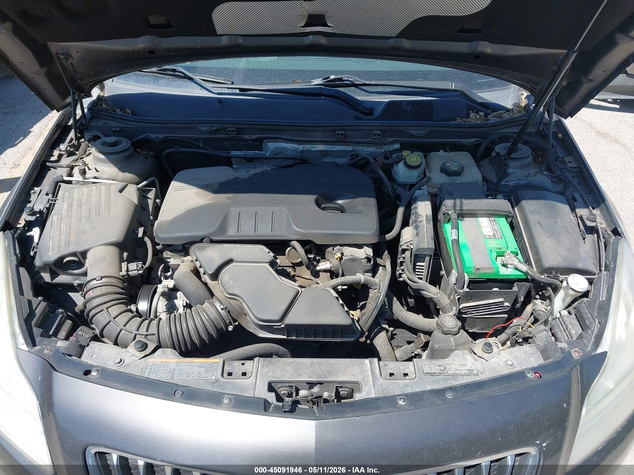 2011 Buick Regal Cxl Russelsheim Gray vin: W04GT5GC5B1079286