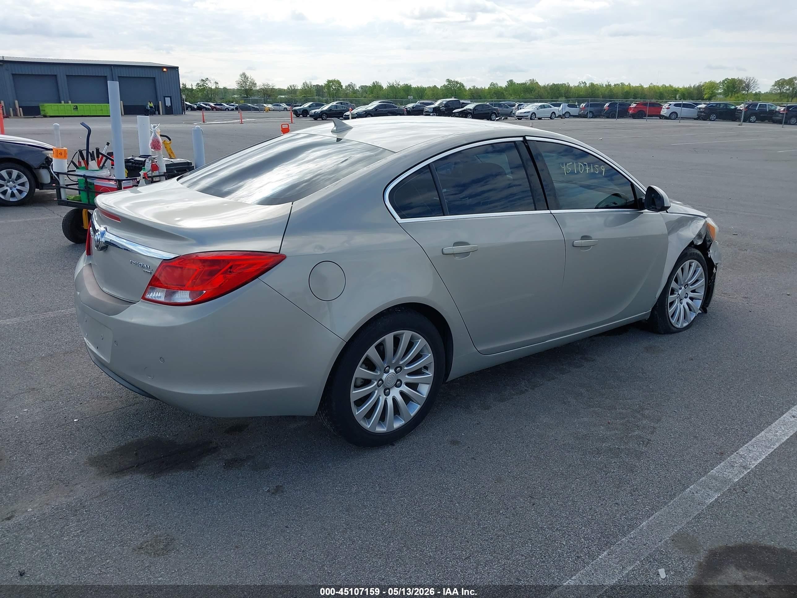 2011 Buick Regal Cxl Russelsheim Gray vin: W04GT5GC9B1000850