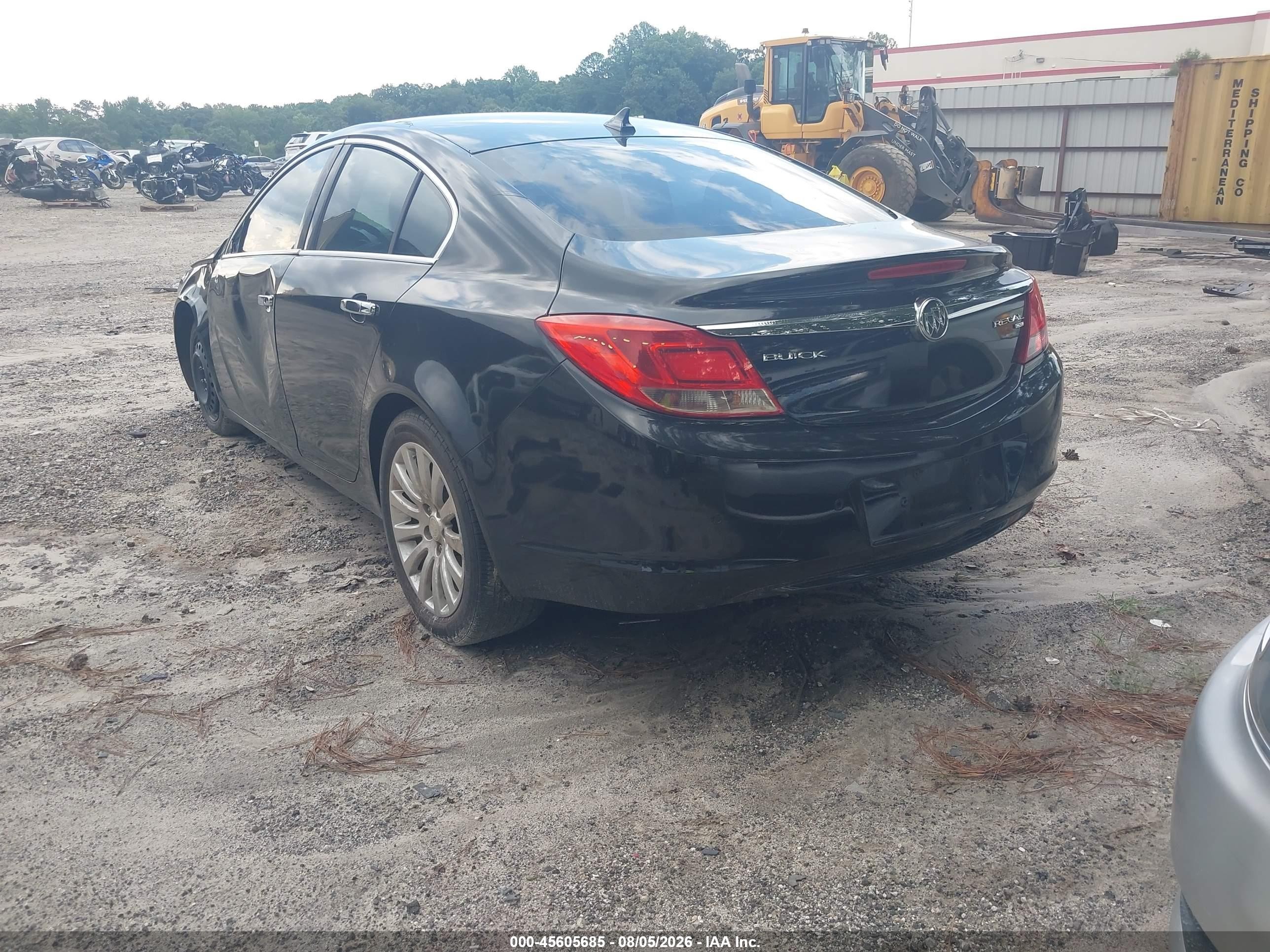 2011 Buick Regal Cxl Черный vin: W04GU5GC0B1005481