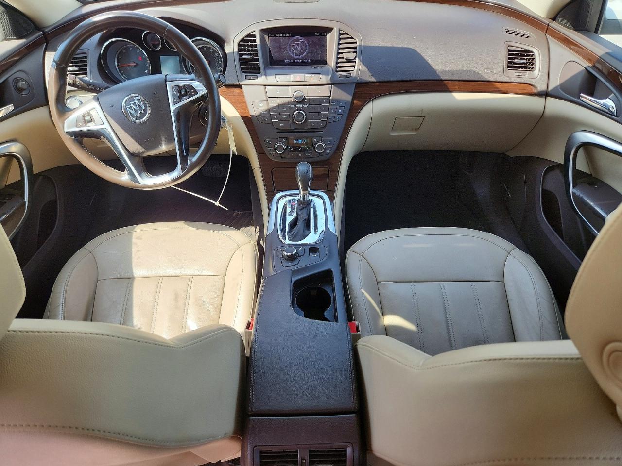 2011 Buick Regal Cxl White vin: W04GU5GC0B1005772
