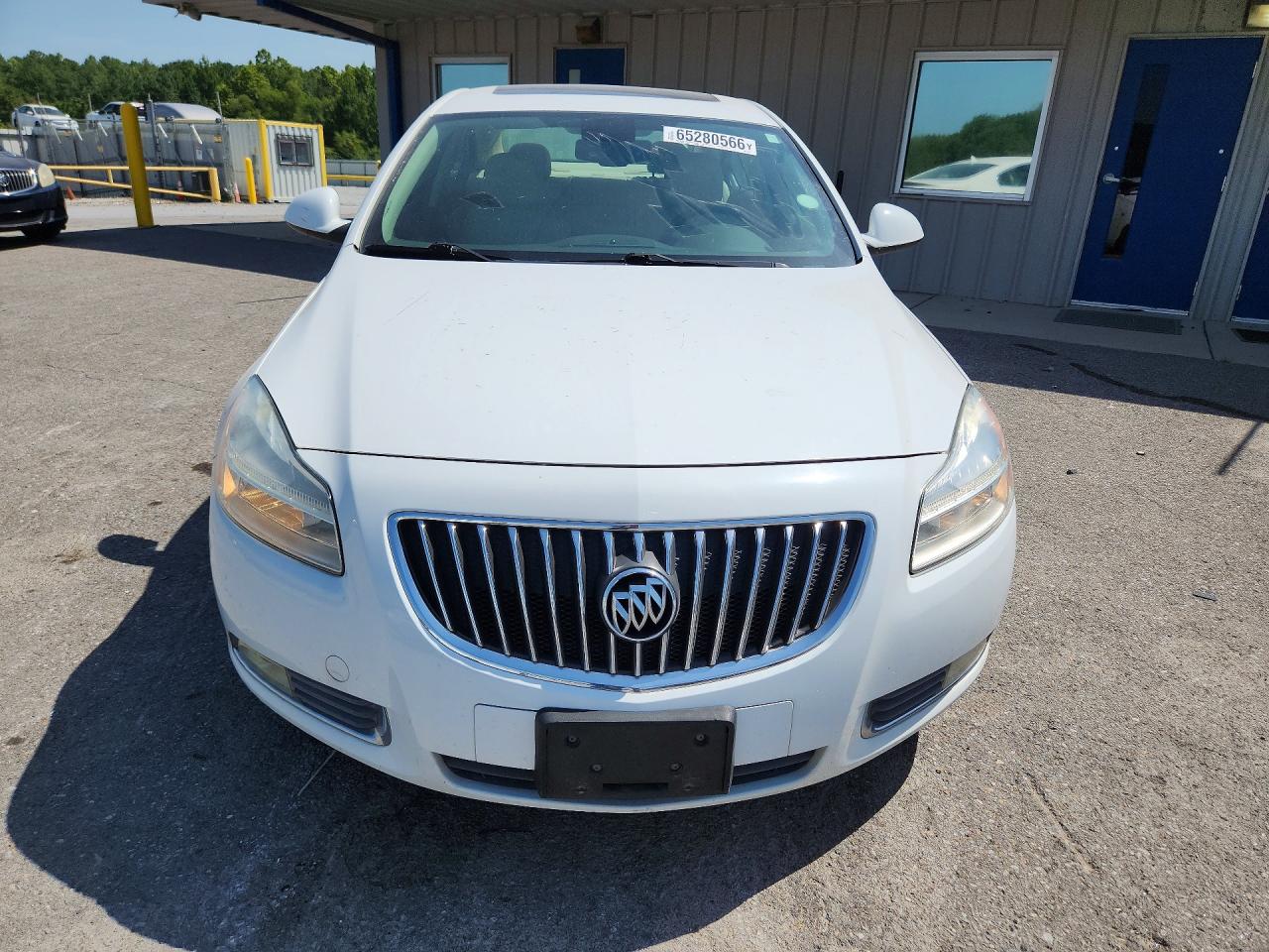 2011 Buick Regal Cxl White vin: W04GU5GC0B1005772