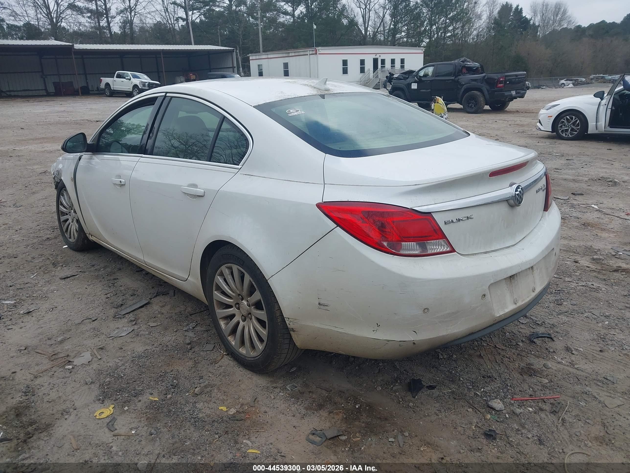 2011 Buick Regal Cxl Russelsheim Белый vin: W04GU5GC0B1007540