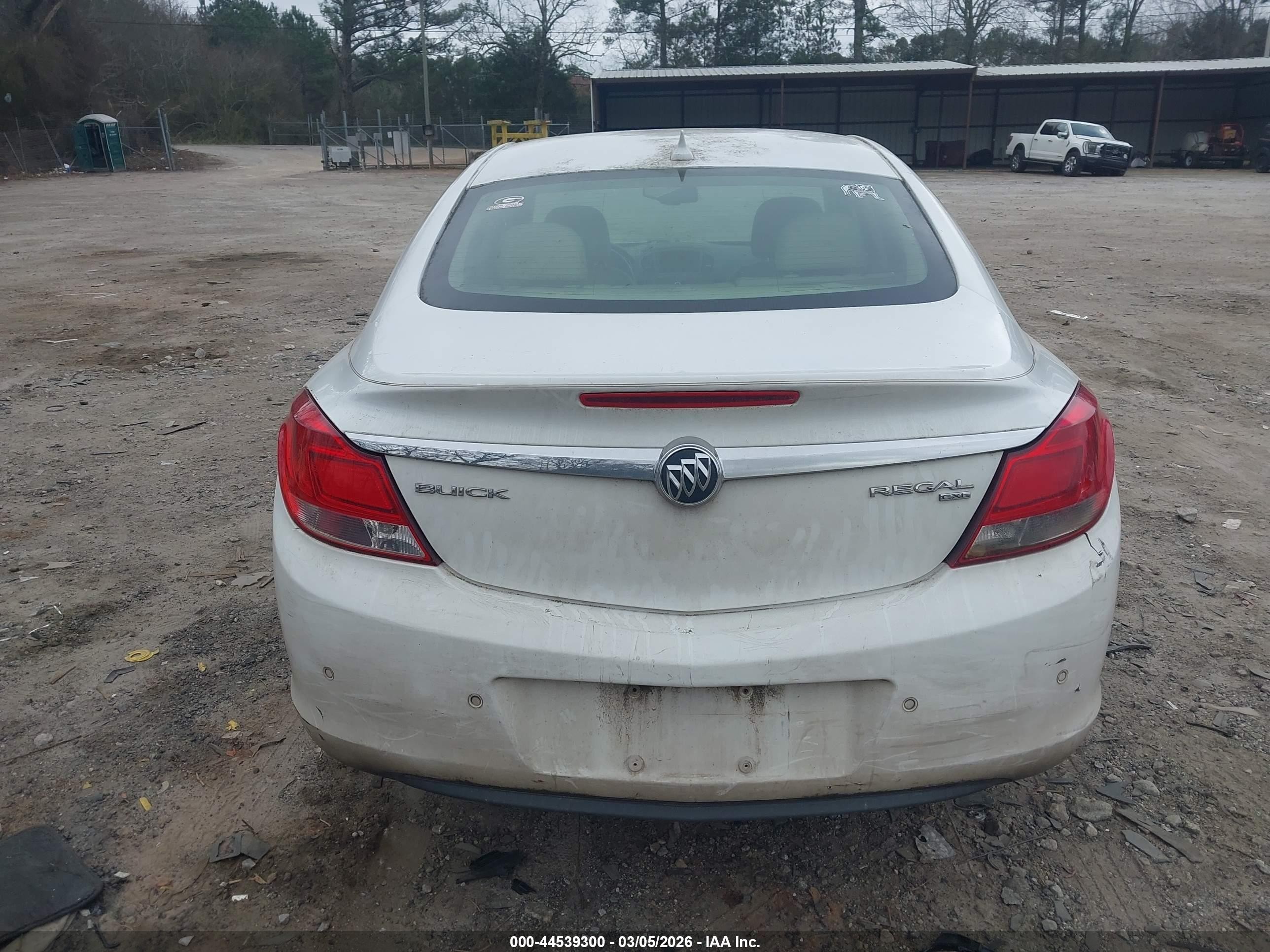 2011 Buick Regal Cxl Russelsheim Белый vin: W04GU5GC0B1007540