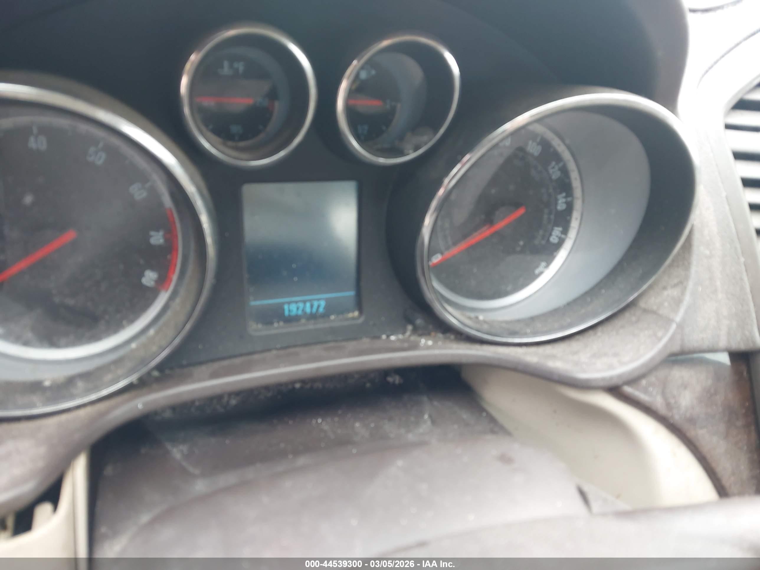 2011 Buick Regal Cxl Russelsheim Белый vin: W04GU5GC0B1007540