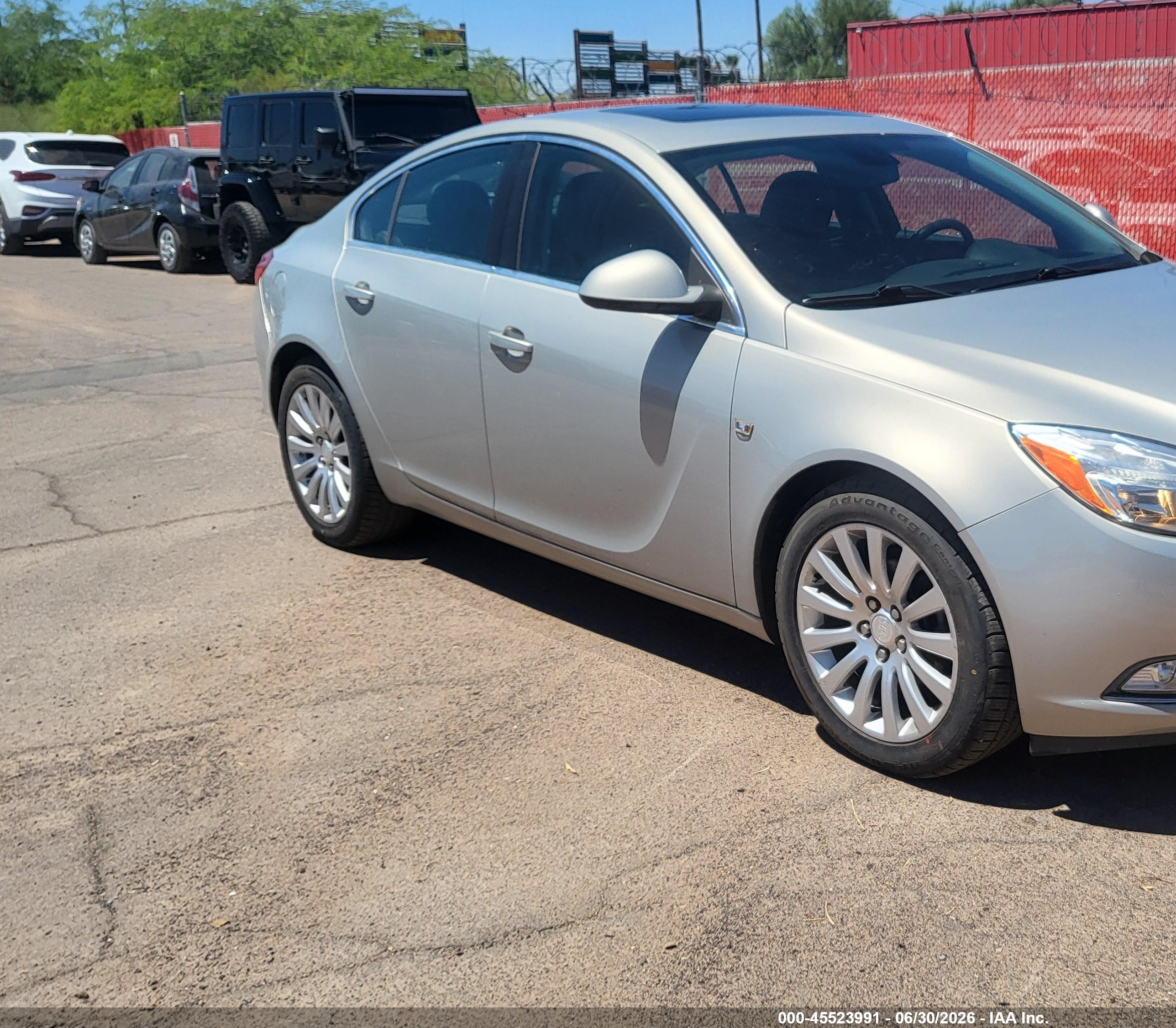 2011 Buick Regal Cxl Russelsheim Silver vin: W04GU5GC1B1006476